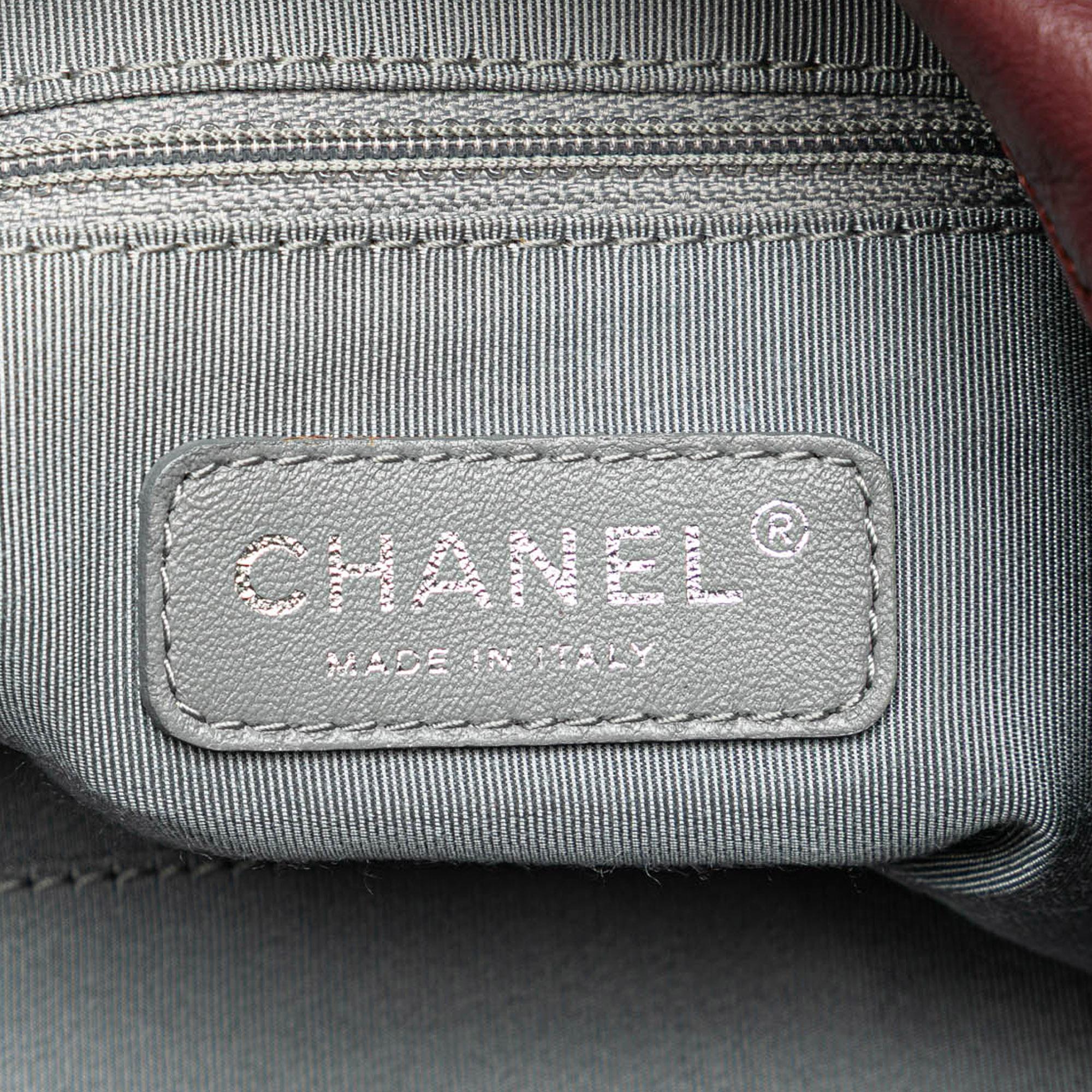 Chanel Quilted Calfskin Coco Pleats Hobo