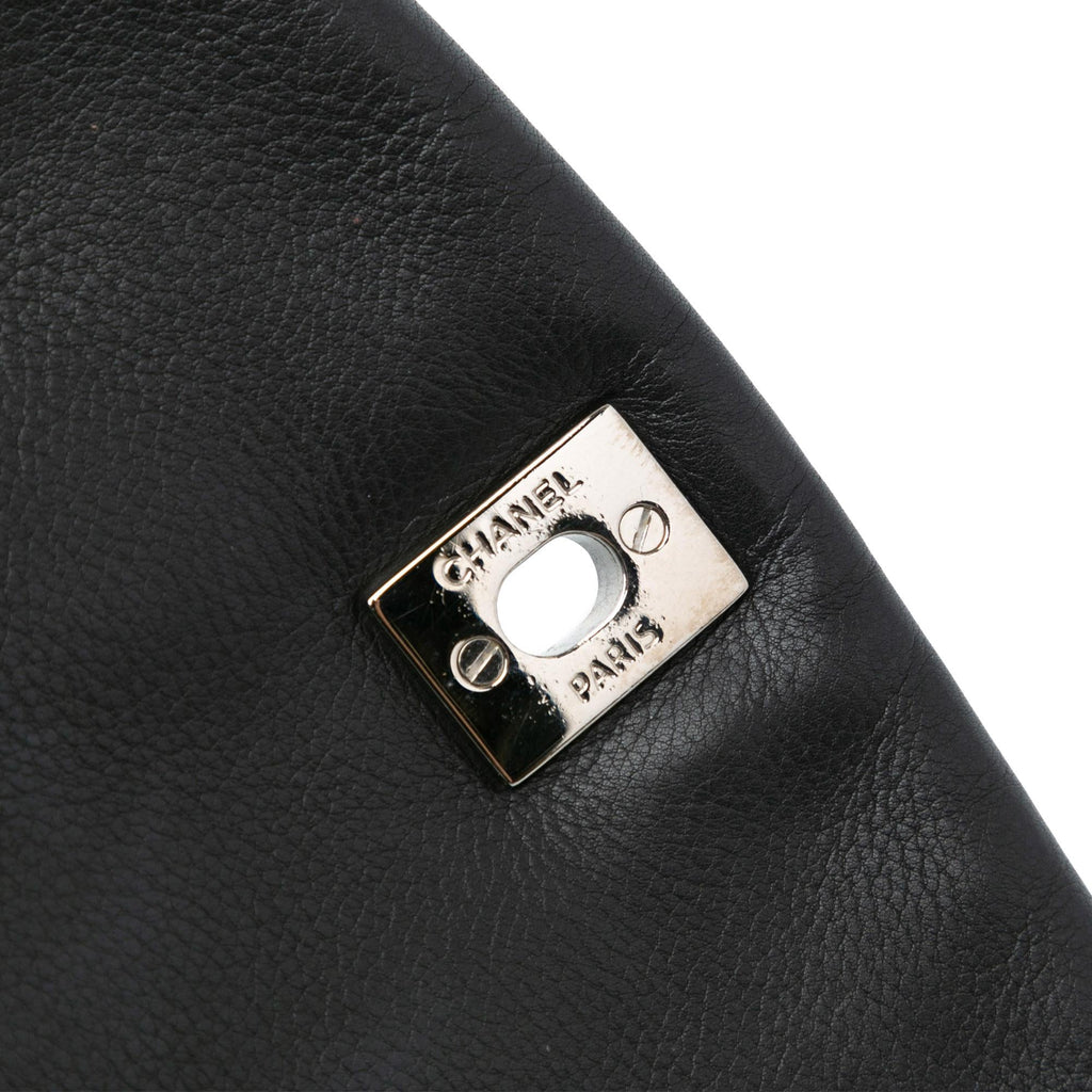 Chanel Quilted Calfskin Curvy Flap