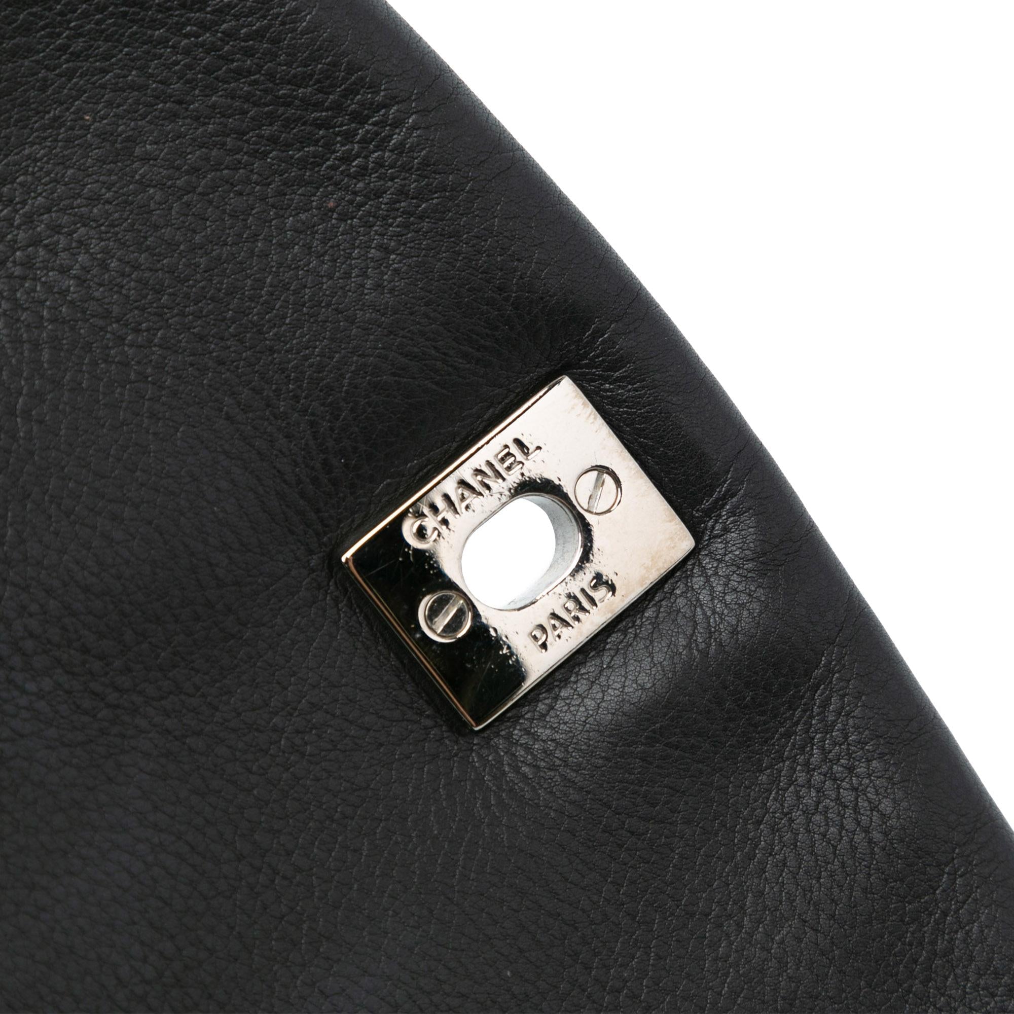 Chanel Quilted Calfskin Curvy Flap