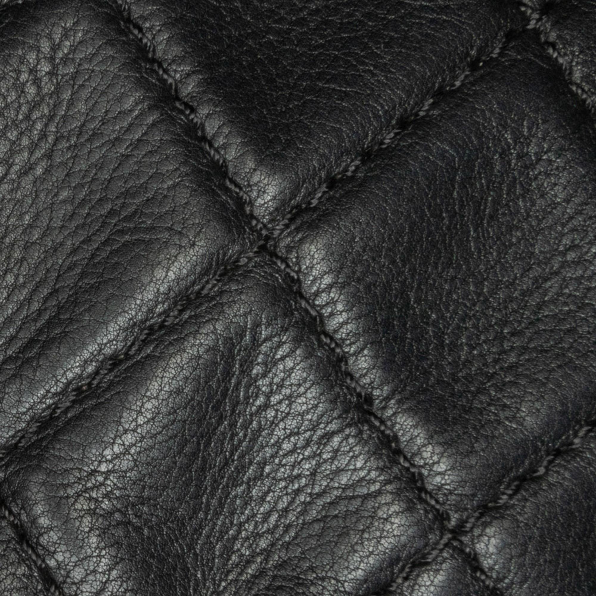 Chanel Quilted Calfskin Curvy Flap