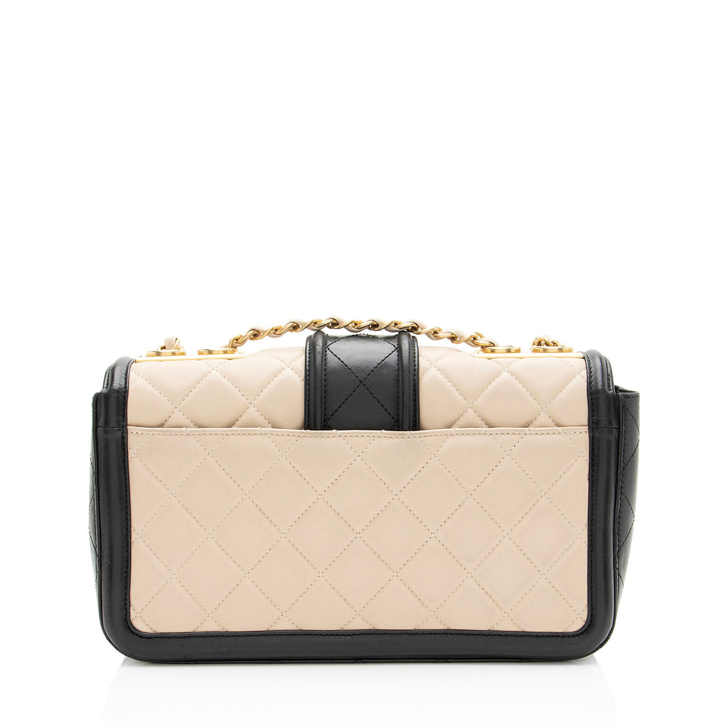 Chanel Quilted Calfskin Elegant Flap Bag