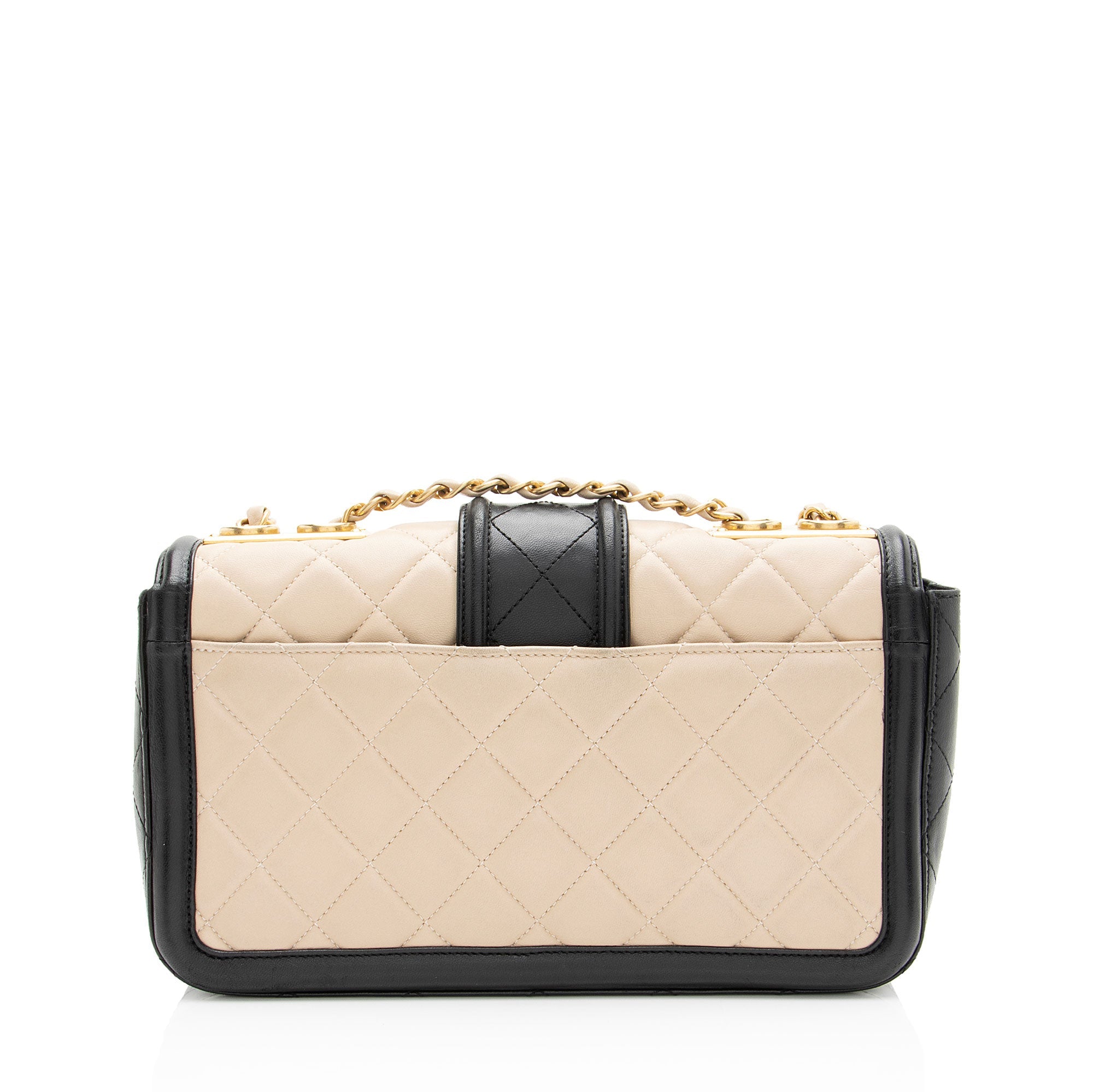 Chanel Quilted Calfskin Elegant Flap Bag