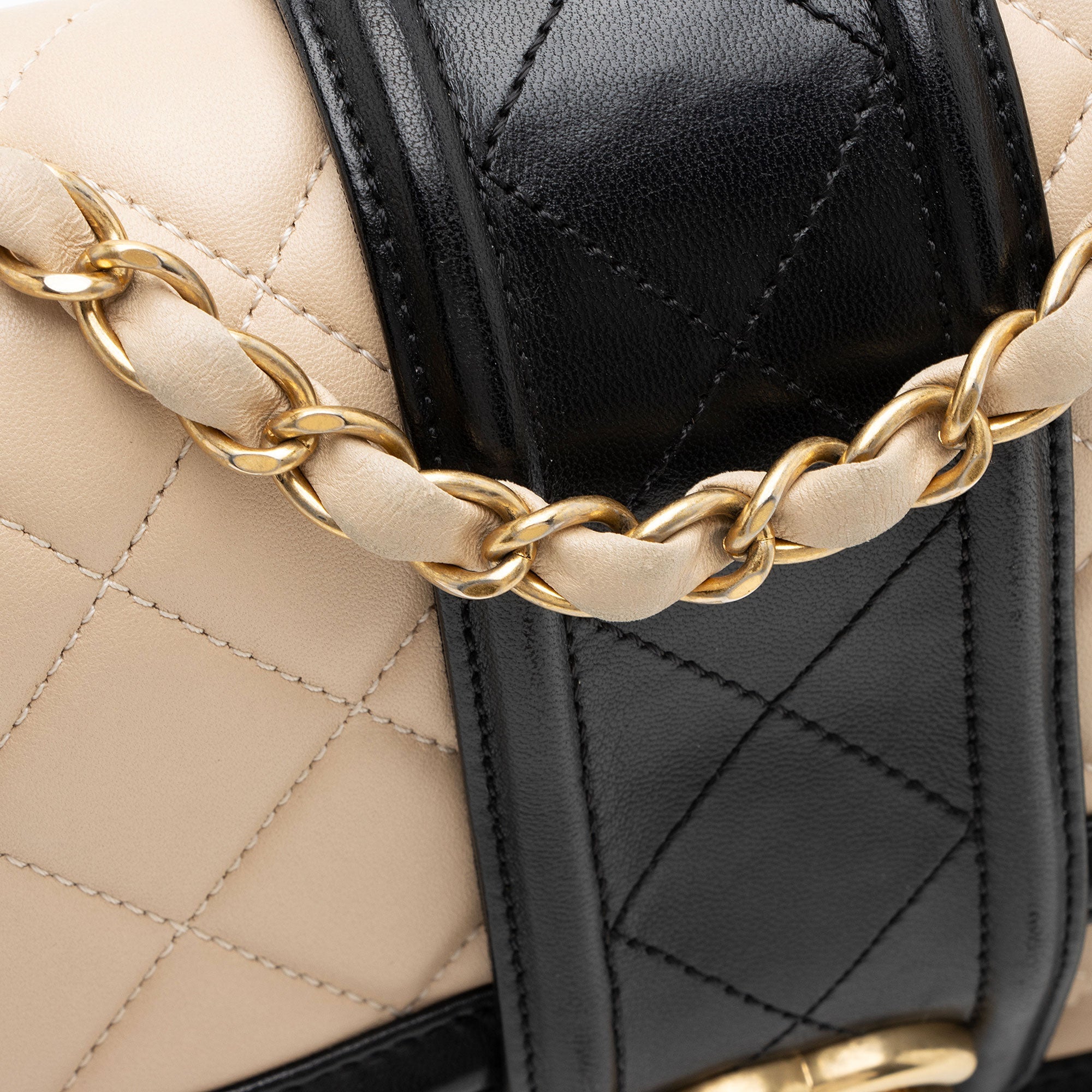 Chanel Quilted Calfskin Elegant Flap Bag