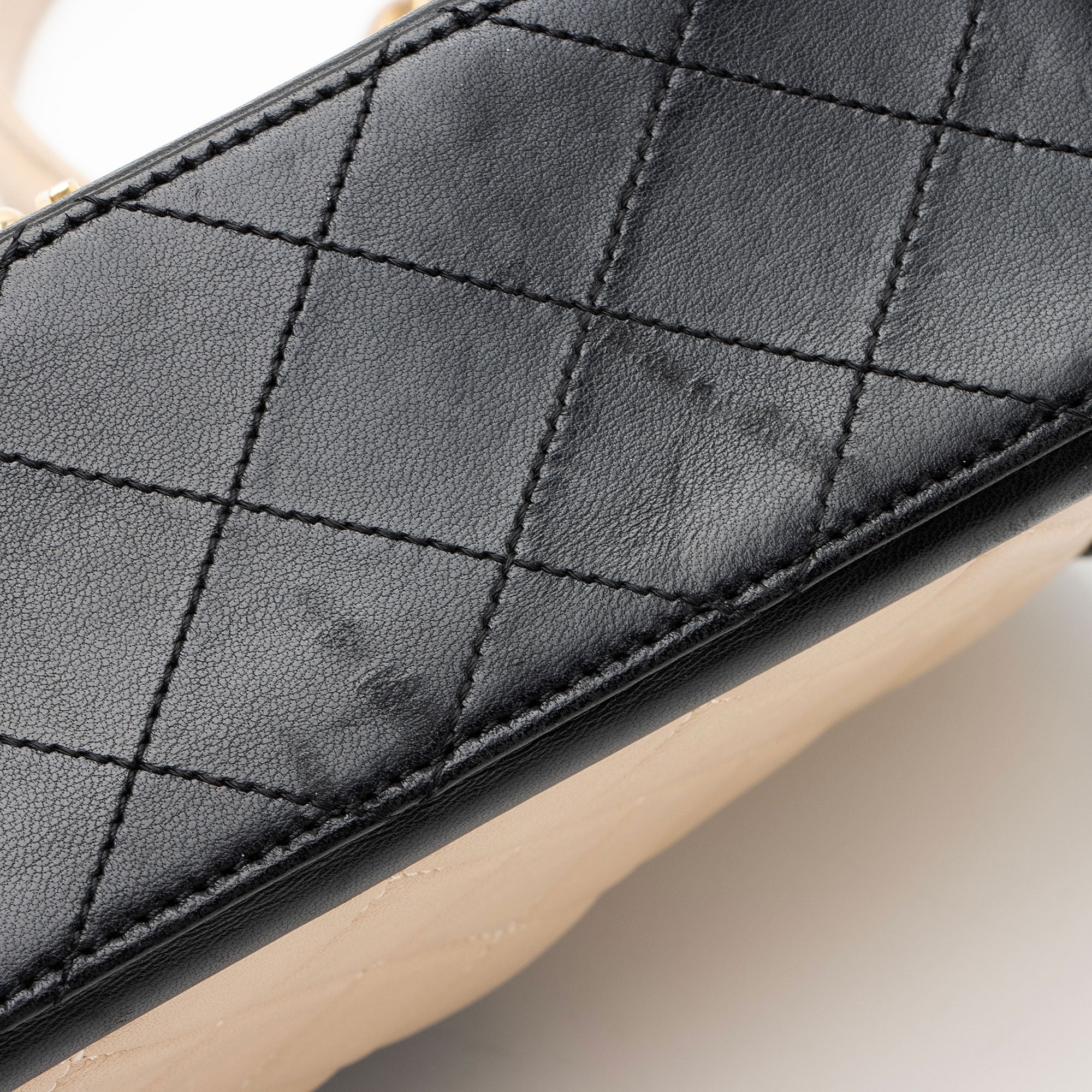 Chanel Quilted Calfskin Elegant Flap Bag