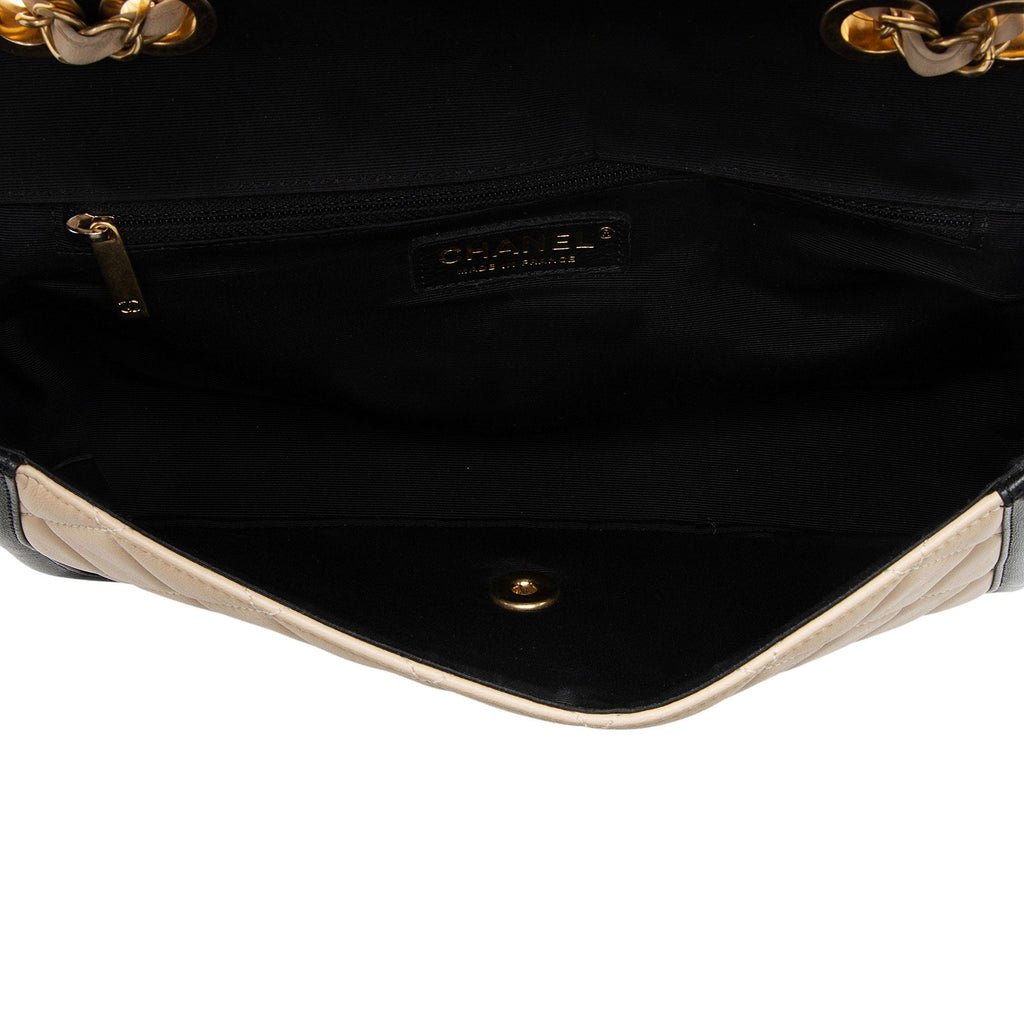 Chanel Quilted Calfskin Elegant Flap Bag