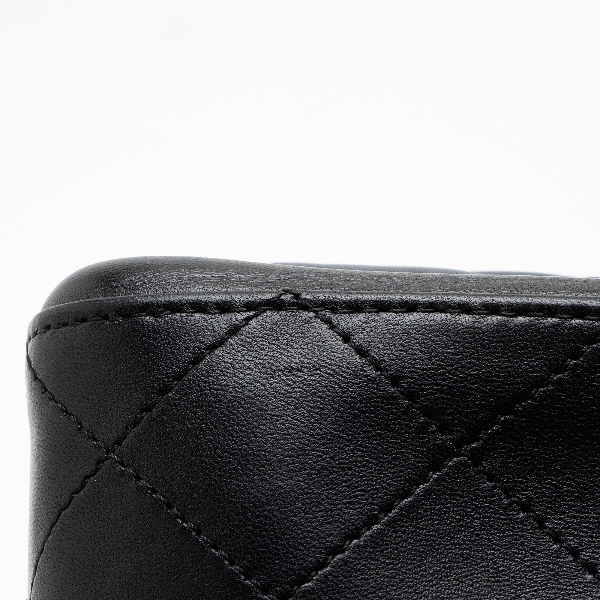 Chanel Quilted Calfskin Elegant Jumbo Flap Bag