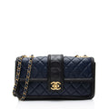 Chanel Quilted Calfskin Elegant Jumbo Flap Bag