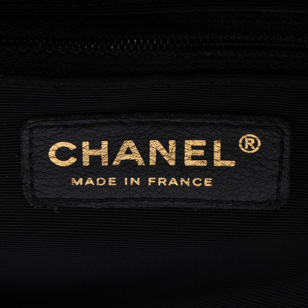 Chanel Quilted Calfskin Elegant Jumbo Flap Bag