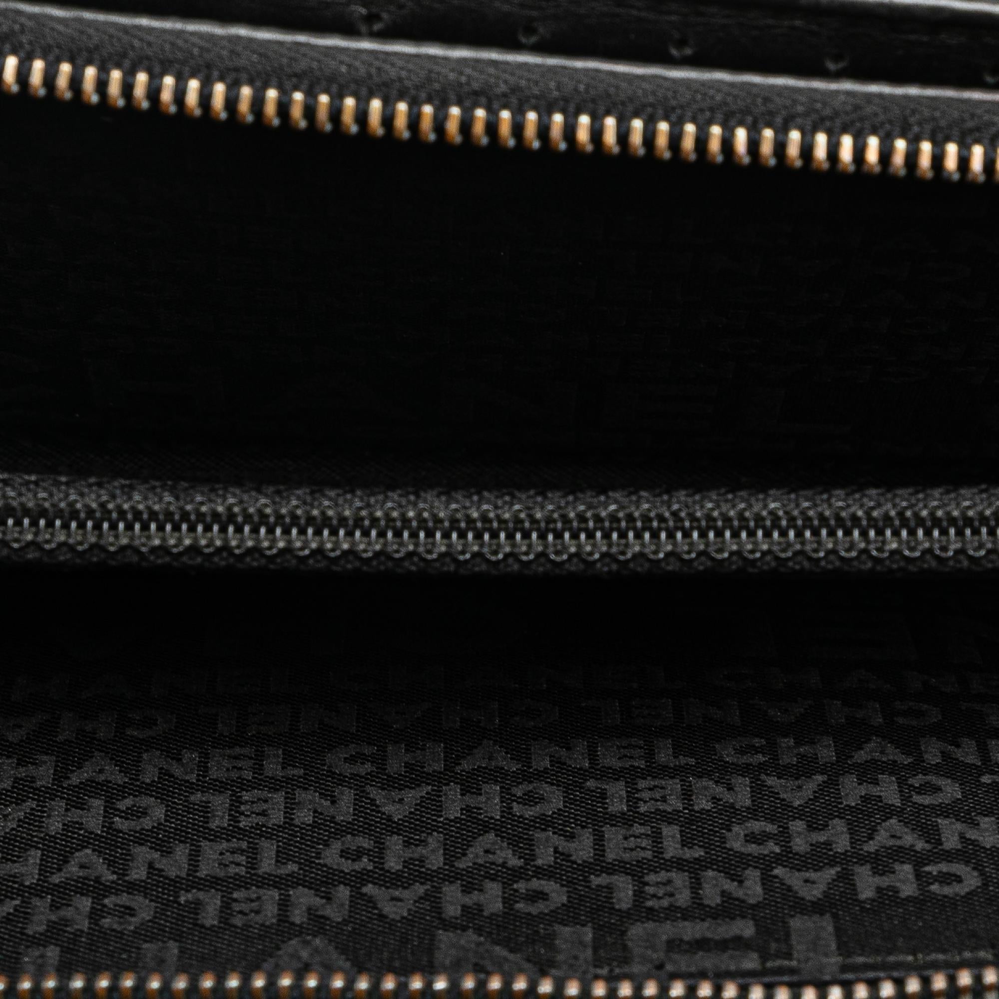 Chanel Quilted Calfskin Long Wallet (SHG-reuU3S)