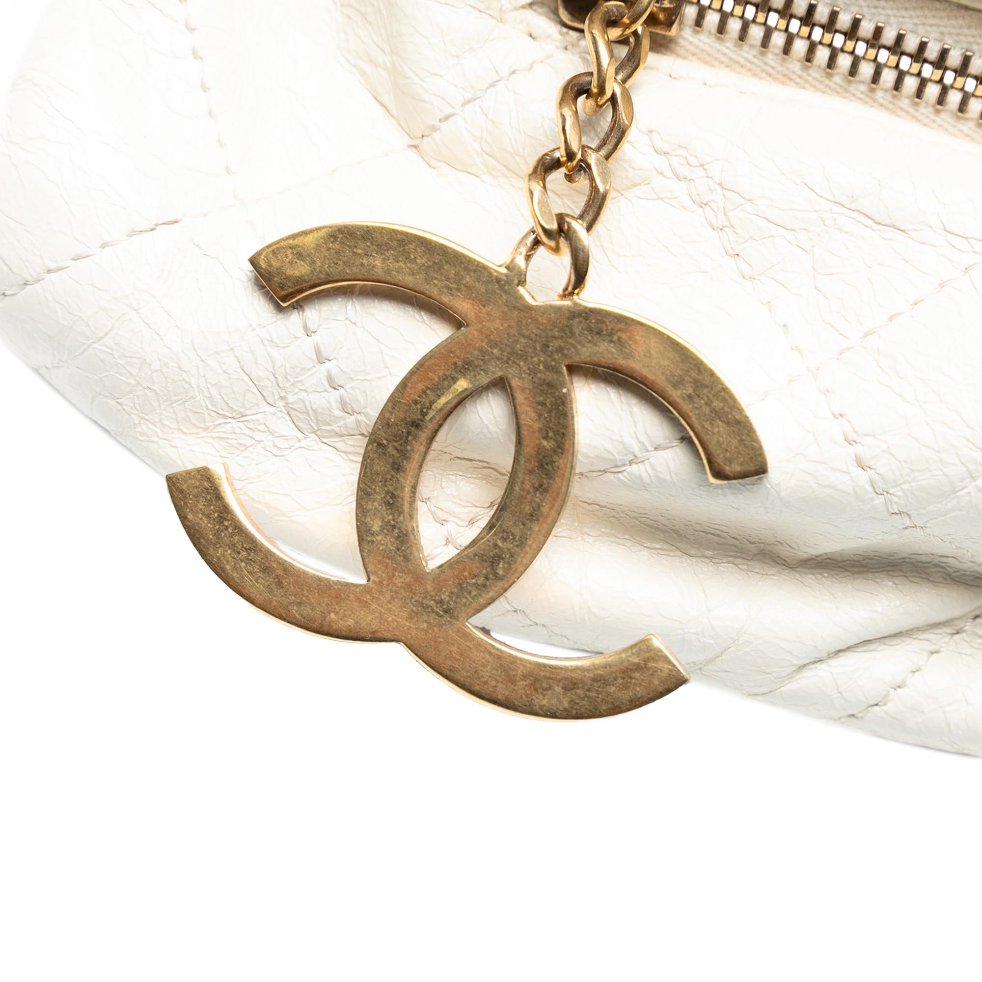 Chanel Quilted Calfskin Midnight Swim Baluchon Bag