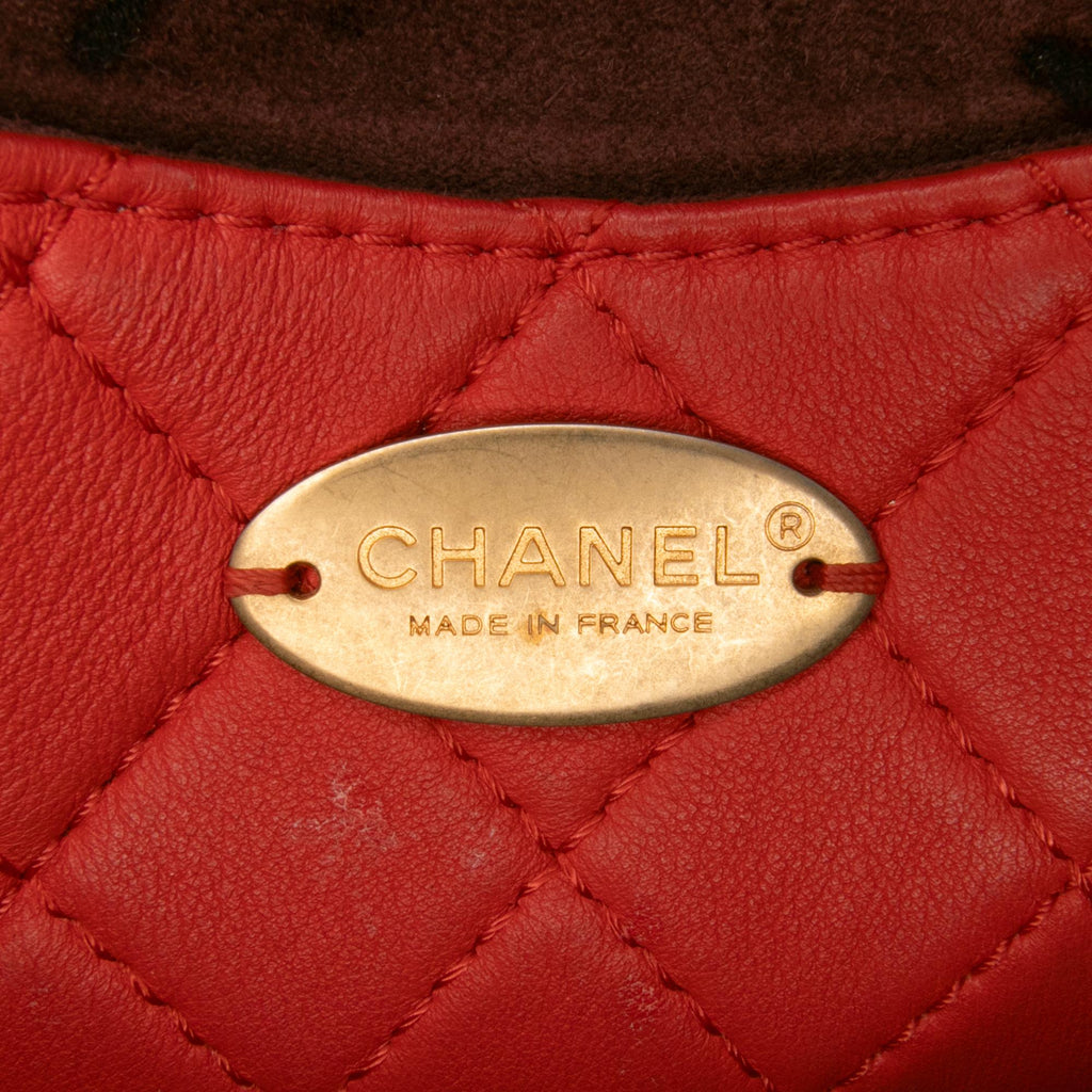 Chanel Quilted Calfskin Multi Pouching Flap