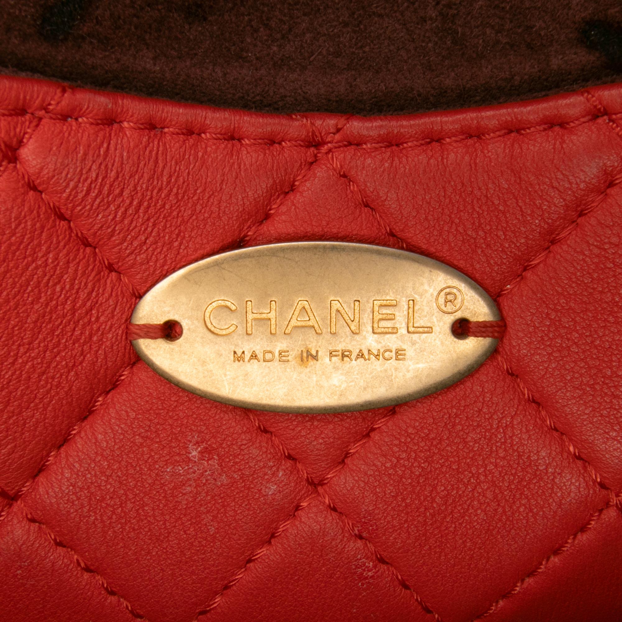 Chanel Quilted Calfskin Multi Pouching Flap