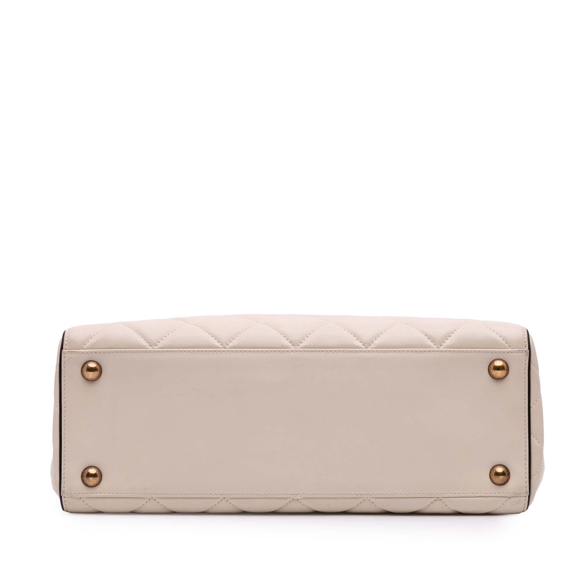 Chanel Quilted Calfskin Portobello Satchel