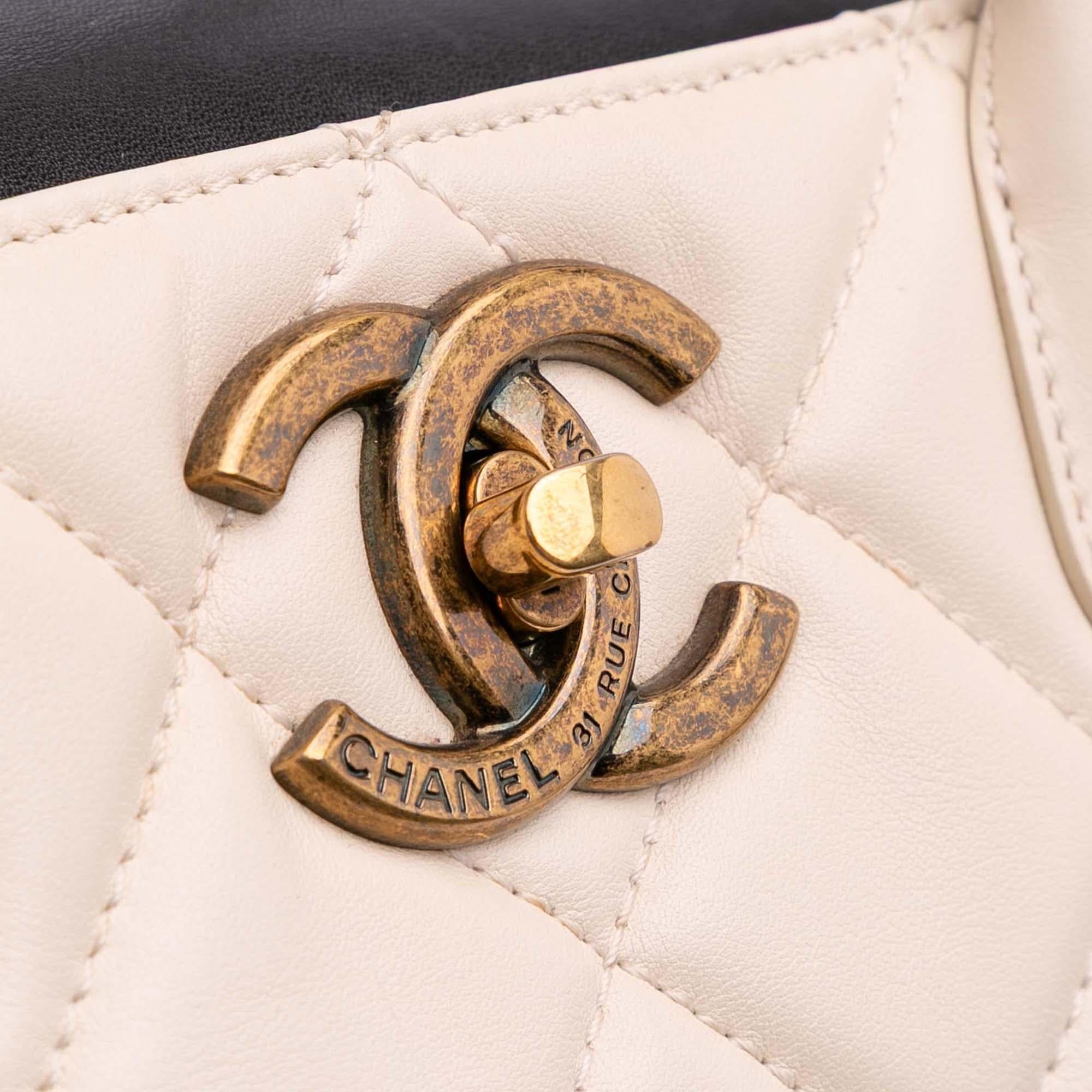 Chanel Quilted Calfskin Portobello Satchel