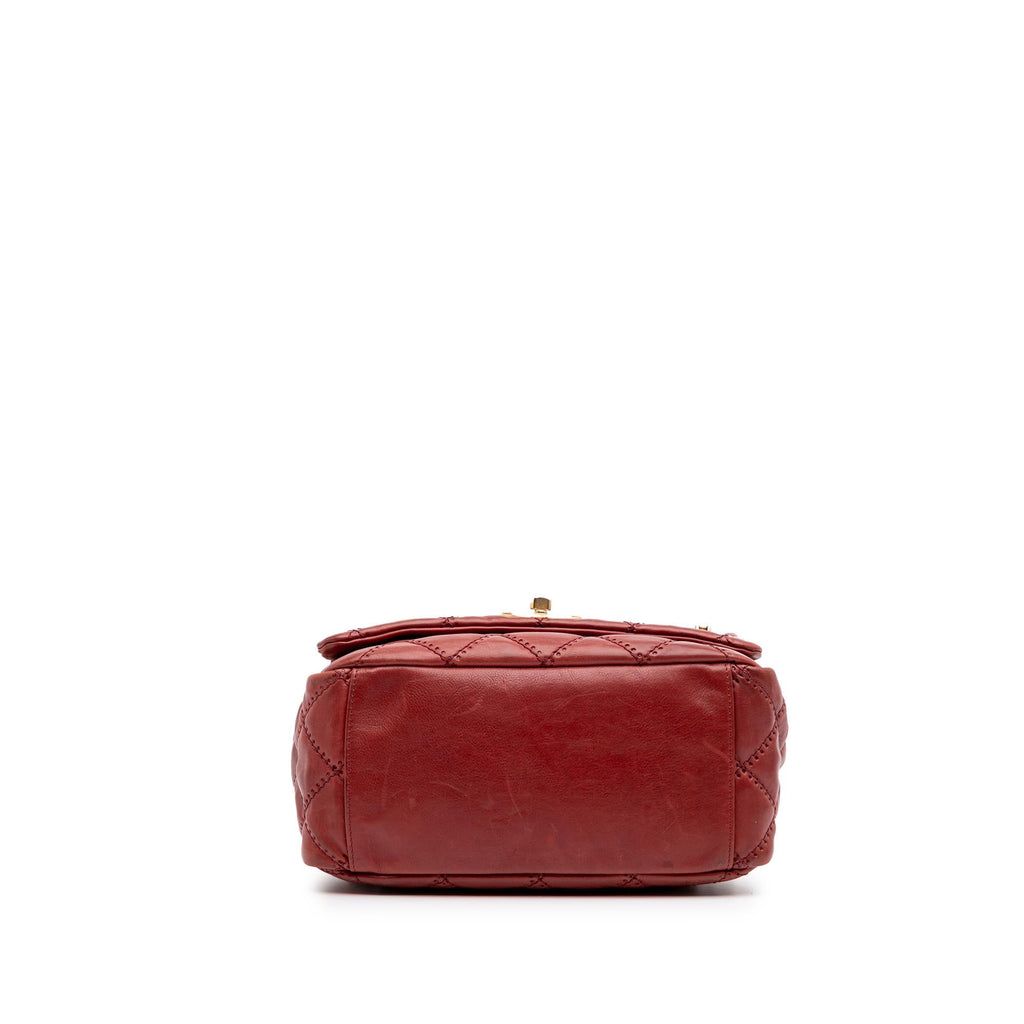 Chanel Quilted Calfskin Retro Chain Camera Flap