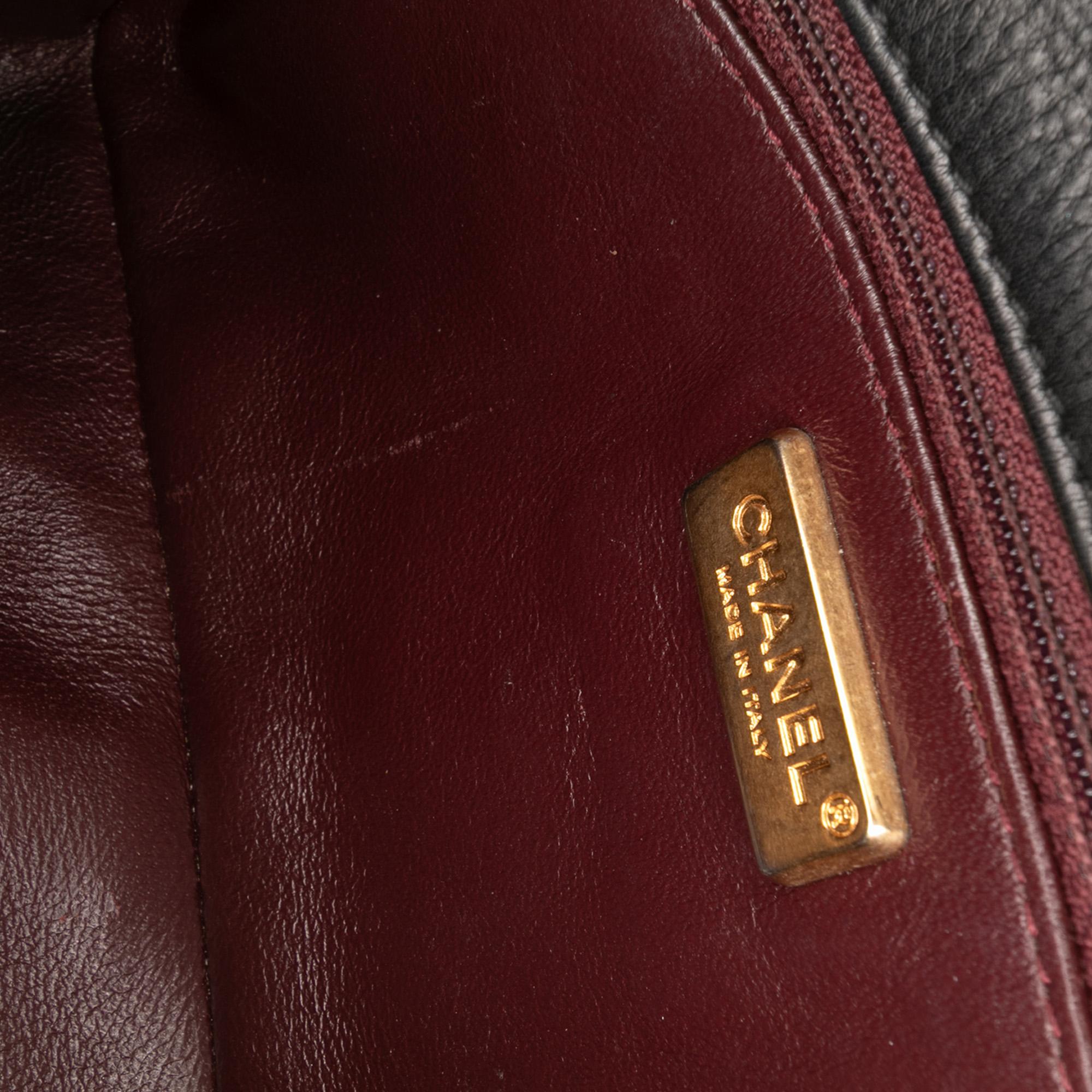 Chanel Quilted Calfskin Rock The Corner Flap