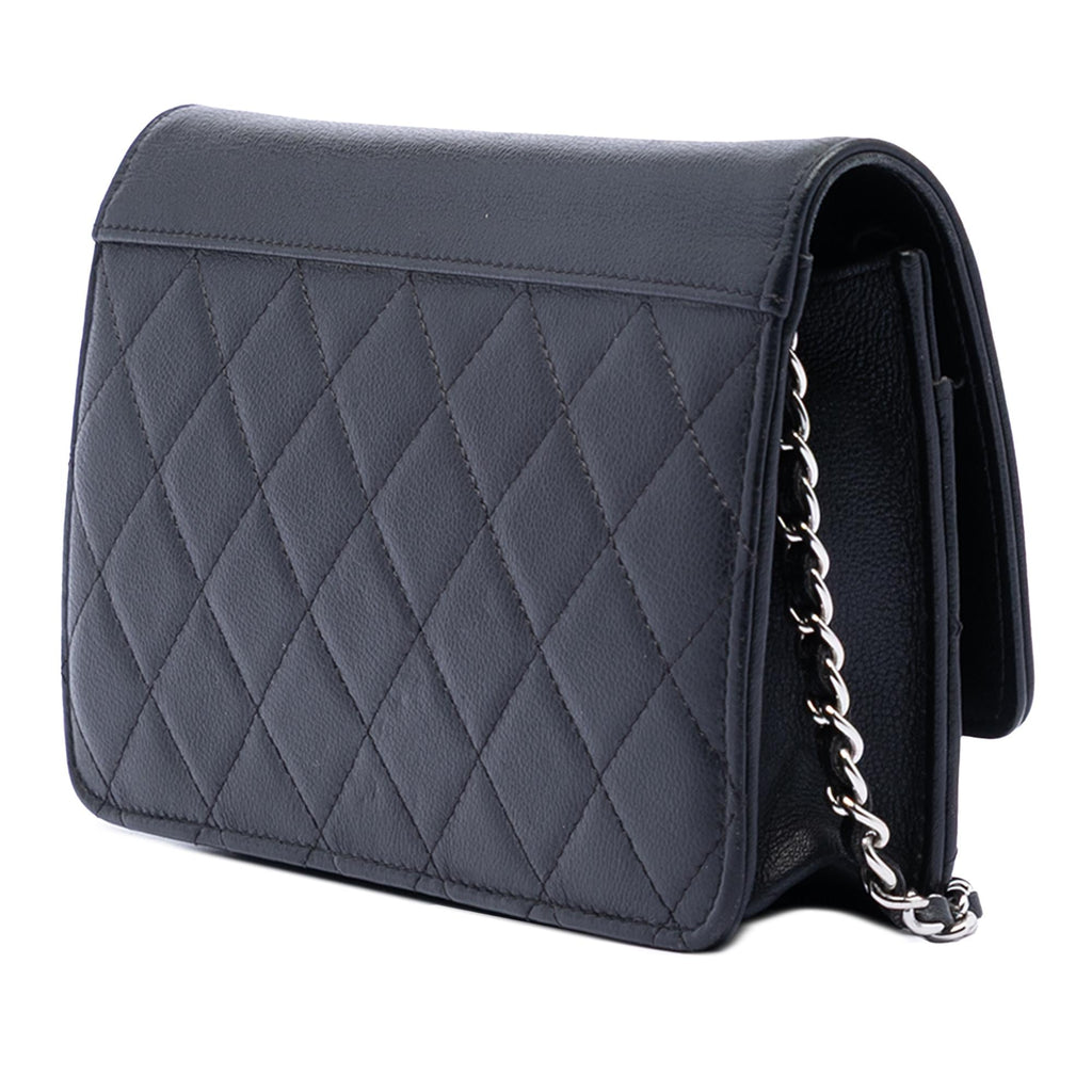 Chanel Quilted Calfskin Urban Companion Wallet on Chain