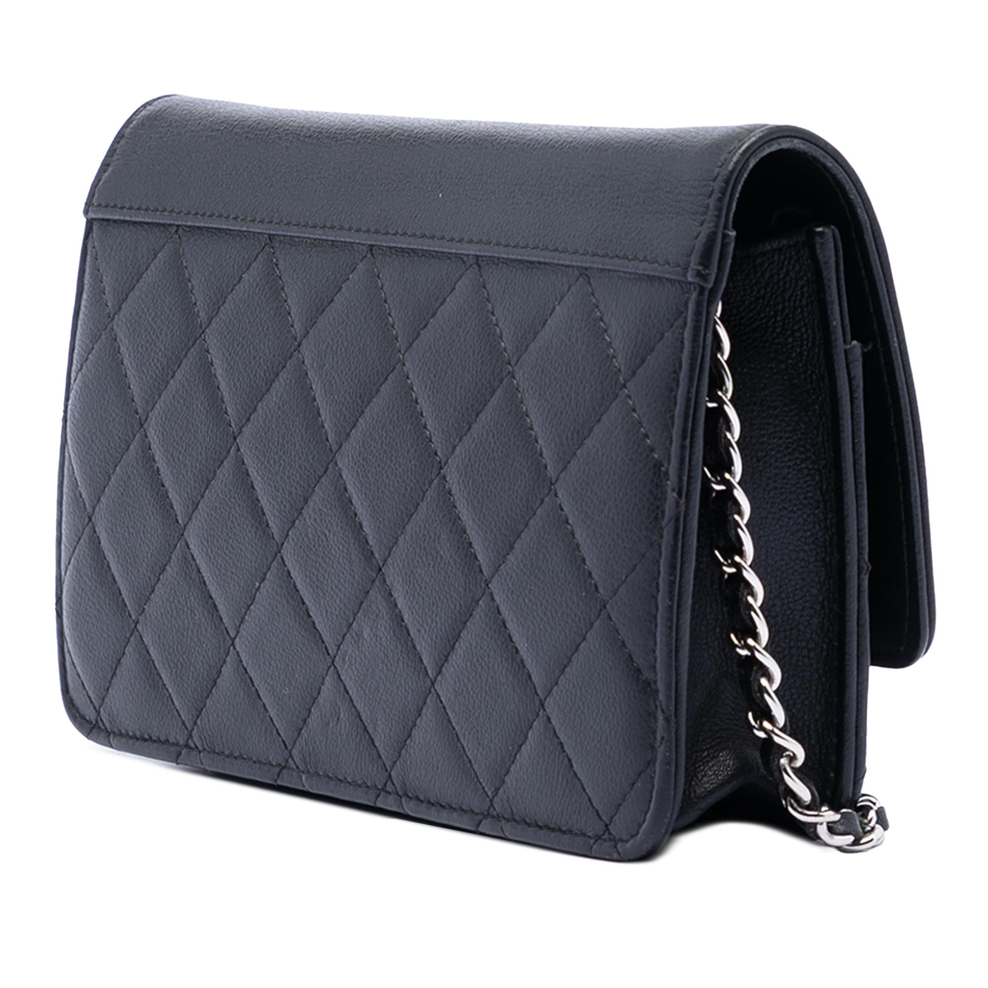 Chanel Quilted Calfskin Urban Companion Wallet on Chain