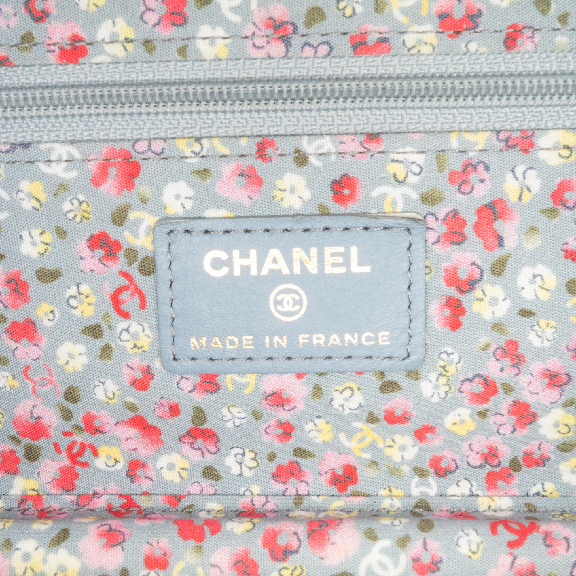Chanel Quilted Canvas Coco Cuba Charms Wallet On Chain
