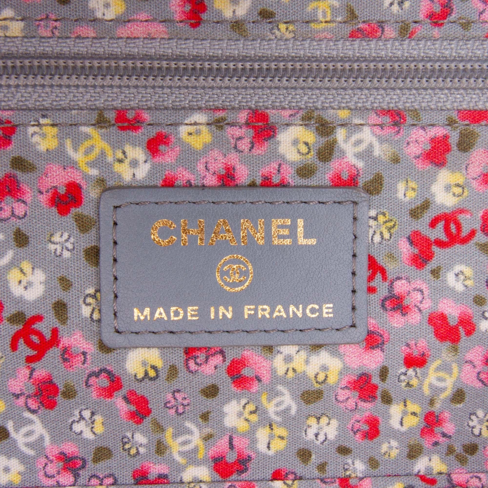 Chanel Quilted Canvas Coco Cuba Charms Wallet On Chain