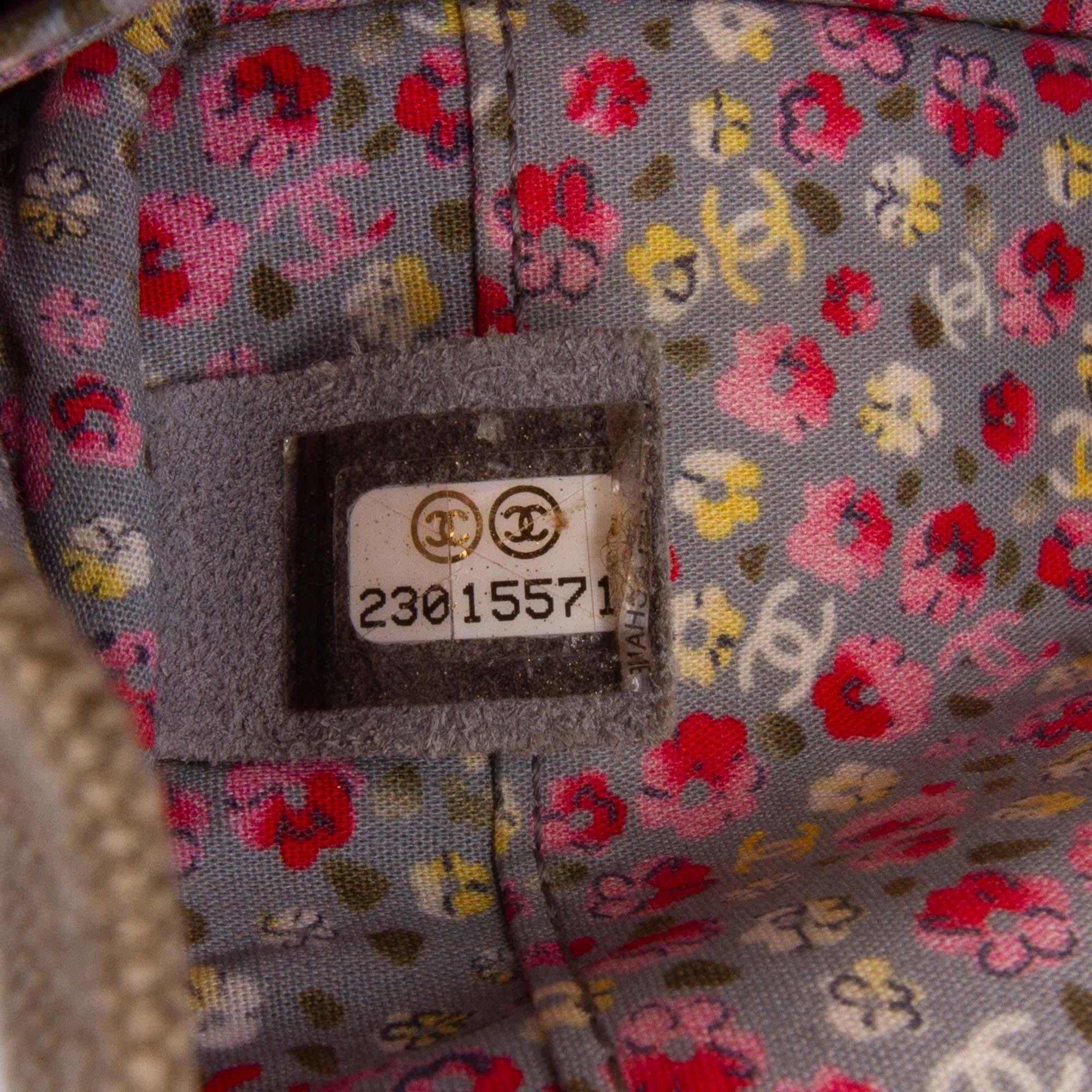 Chanel Quilted Canvas Coco Cuba Charms Wallet On Chain