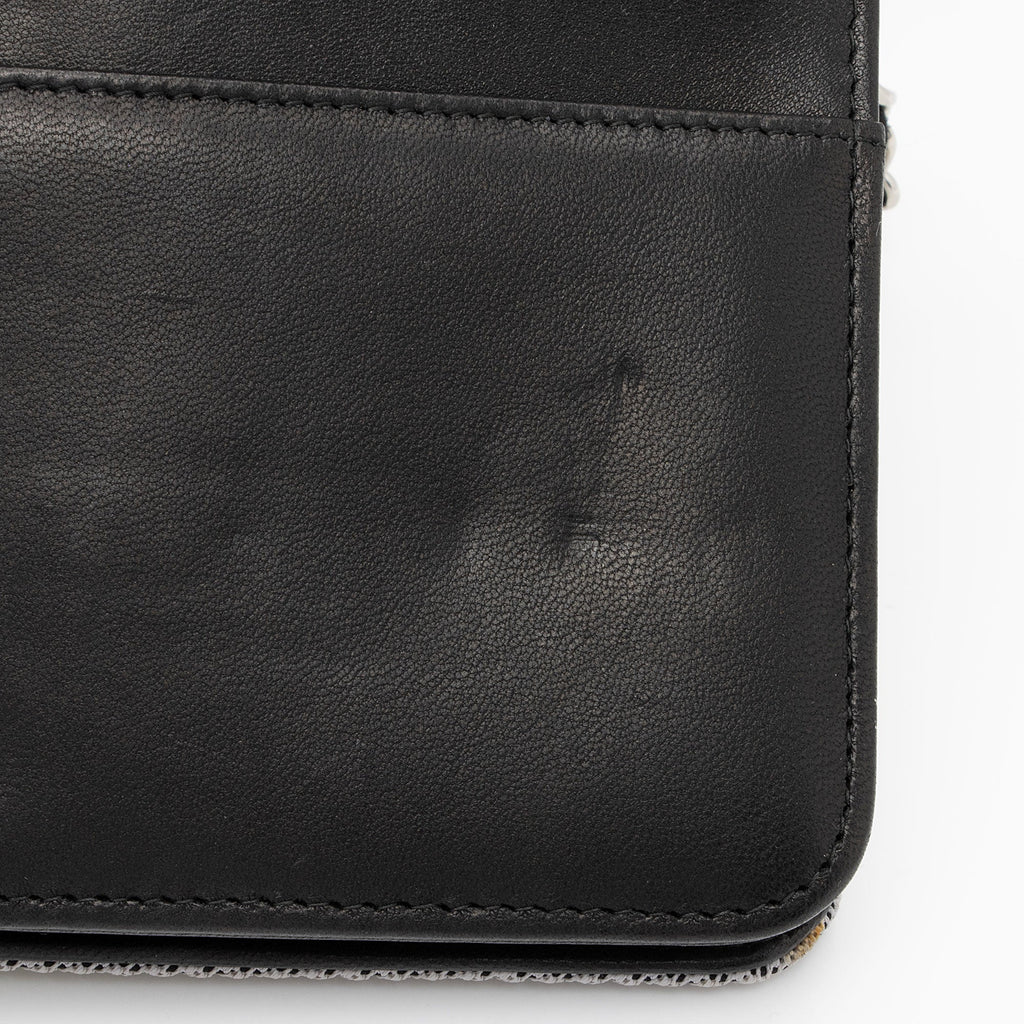 Chanel Quilted Canvas Fluo Boy Wallet on Chain (SHF-jXYUuG)