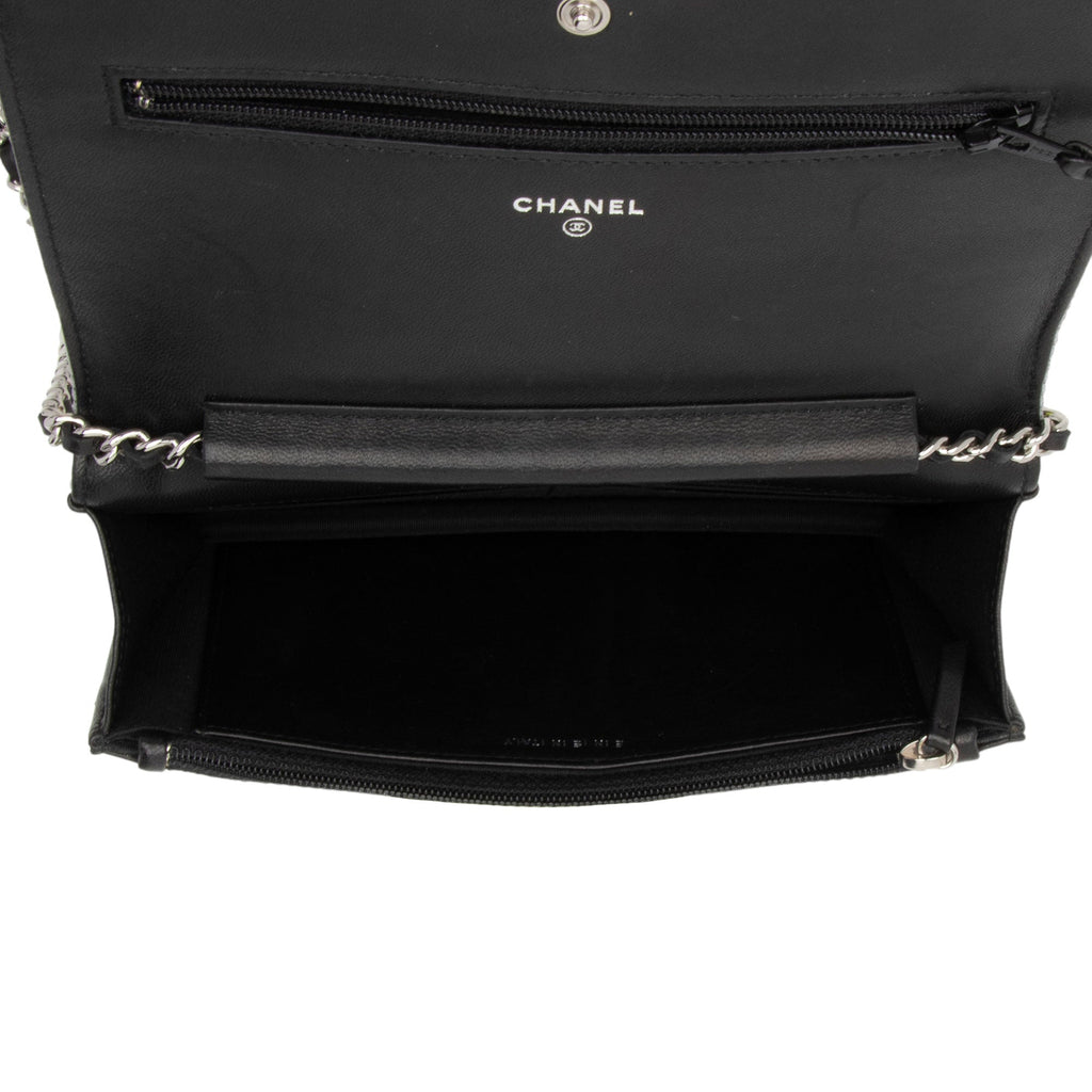 Chanel Quilted Canvas Fluo Boy Wallet on Chain (SHF-jXYUuG)