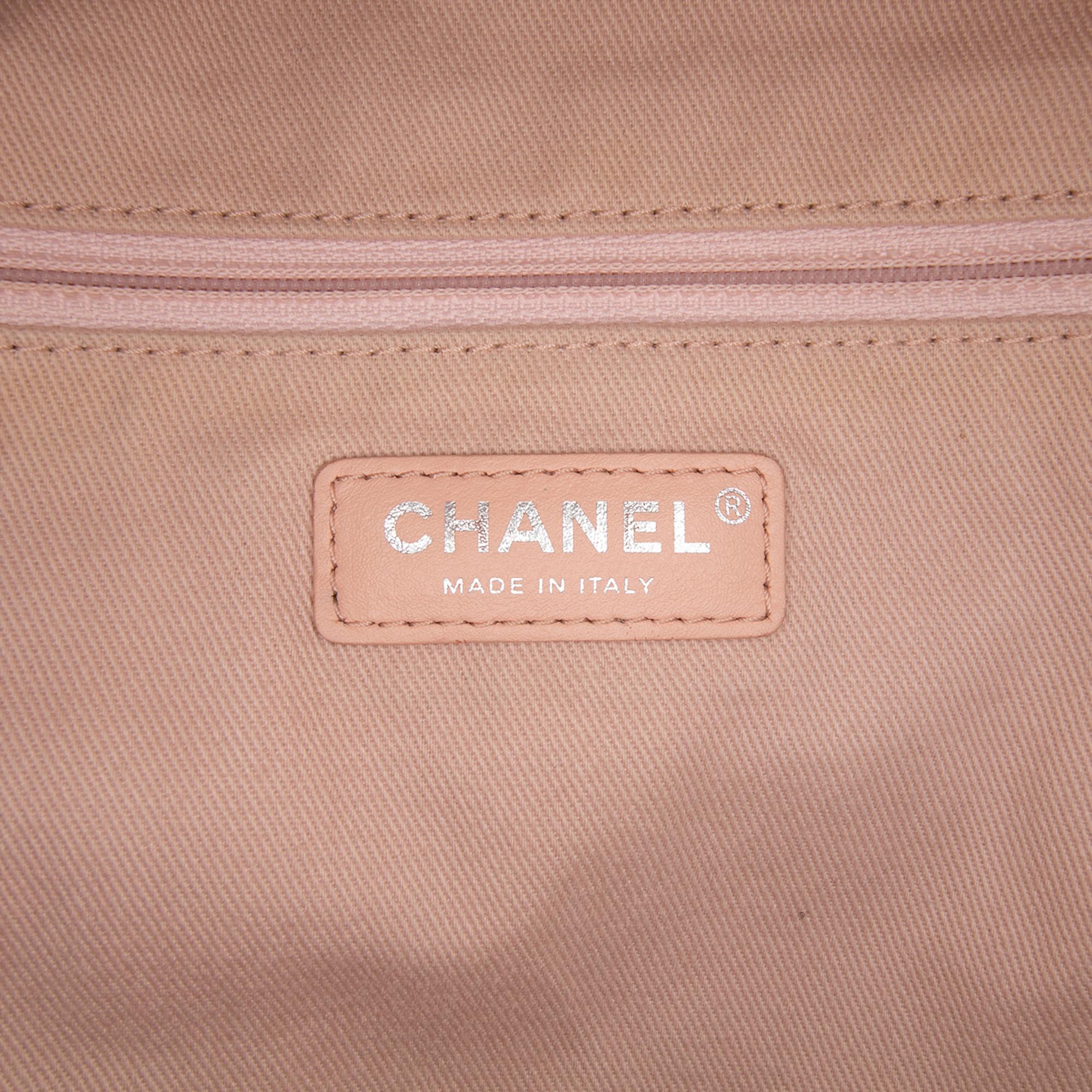 Chanel Quilted Canvas Front Pocket Fringe Backpack