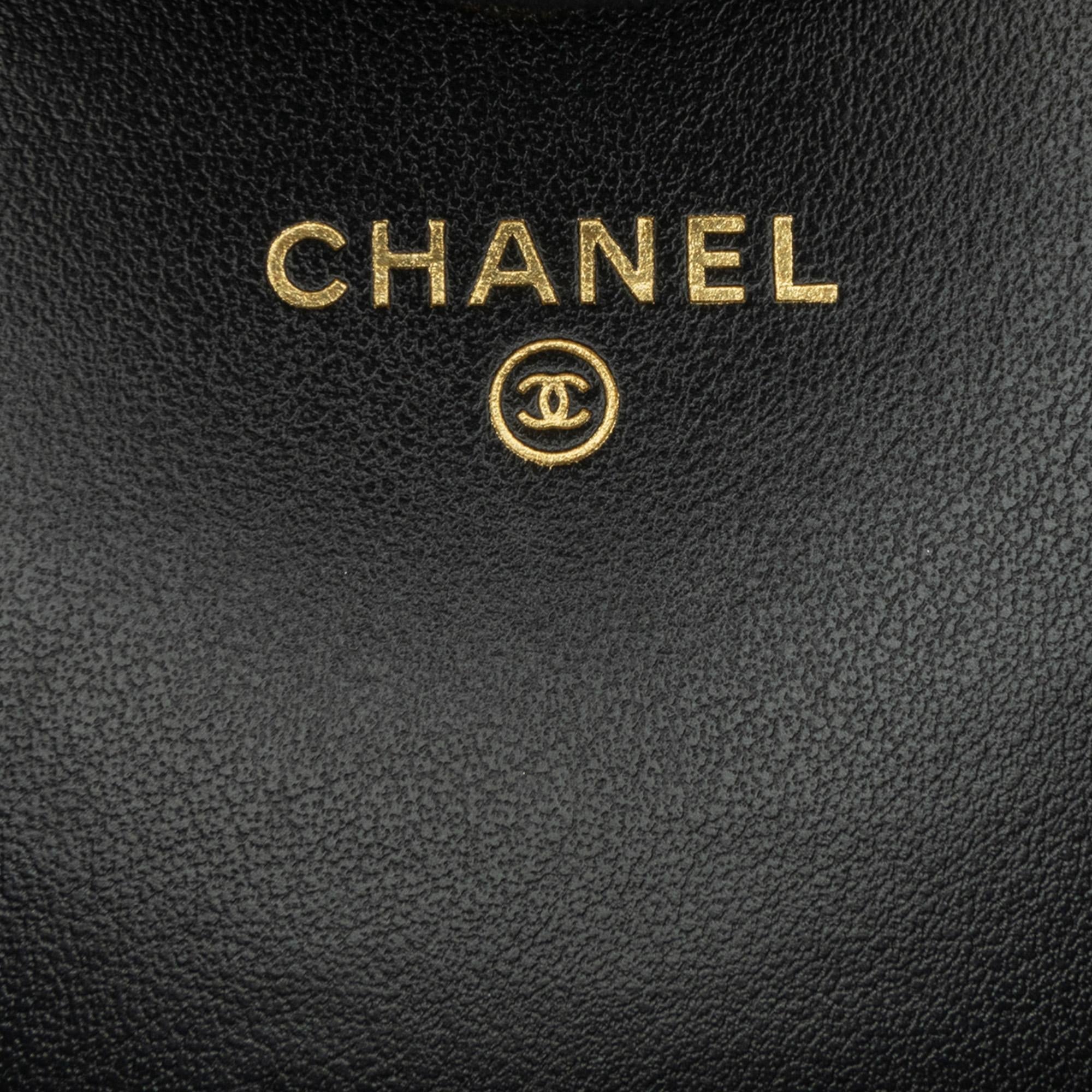 Chanel Quilted Caviar Boy Wallet on Chain (SHG-zDpkSM)