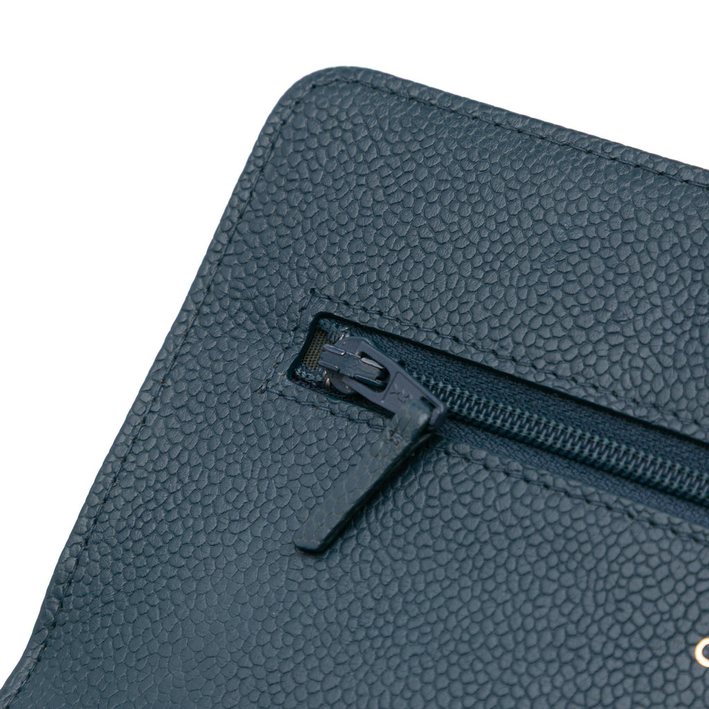 Chanel Quilted Caviar Boy Wallet on Chain