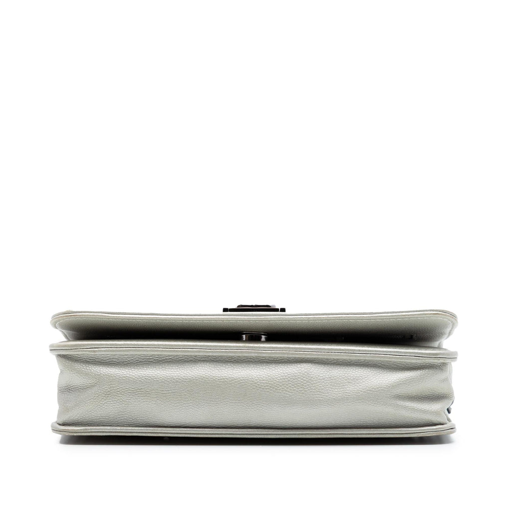 Chanel Quilted Caviar Boy Wallet on Chain