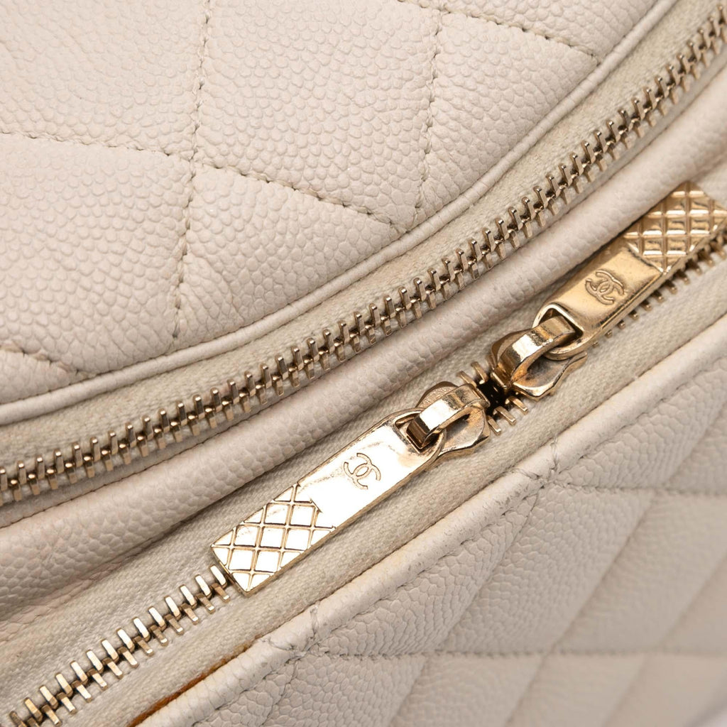 Chanel Quilted Caviar Business Affinity Belt Bag