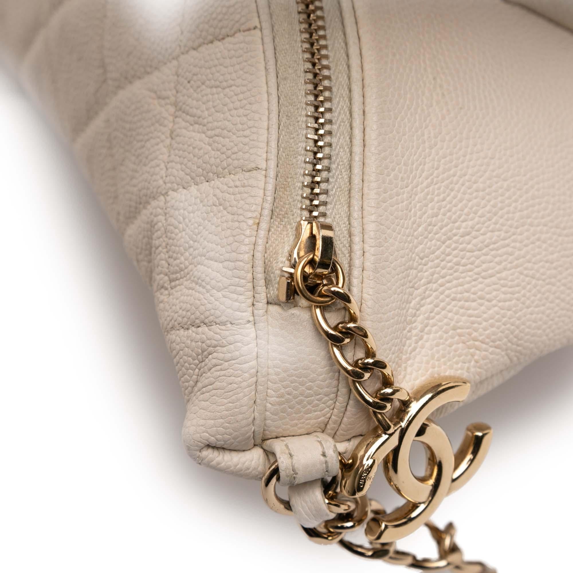 Chanel Quilted Caviar Business Affinity Belt Bag