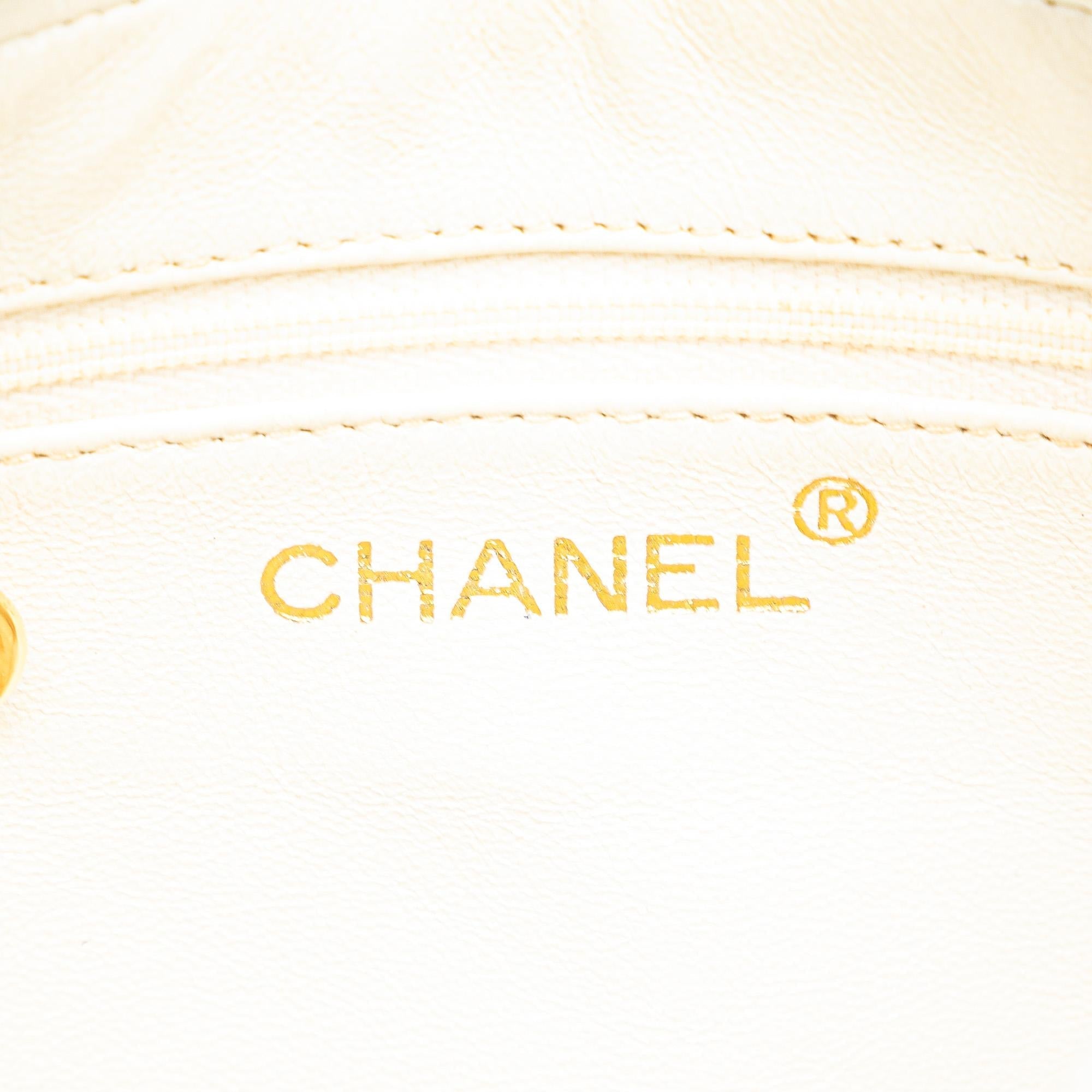 Chanel Quilted Caviar CC Camera Bag