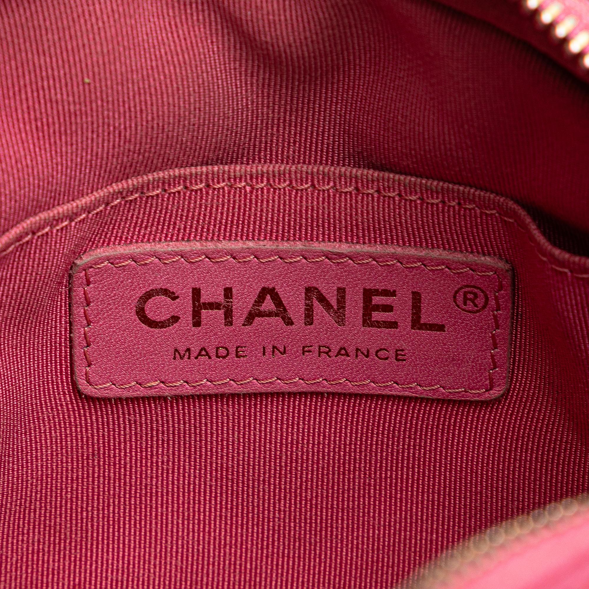 Chanel Quilted Caviar CC Day Camera Bag