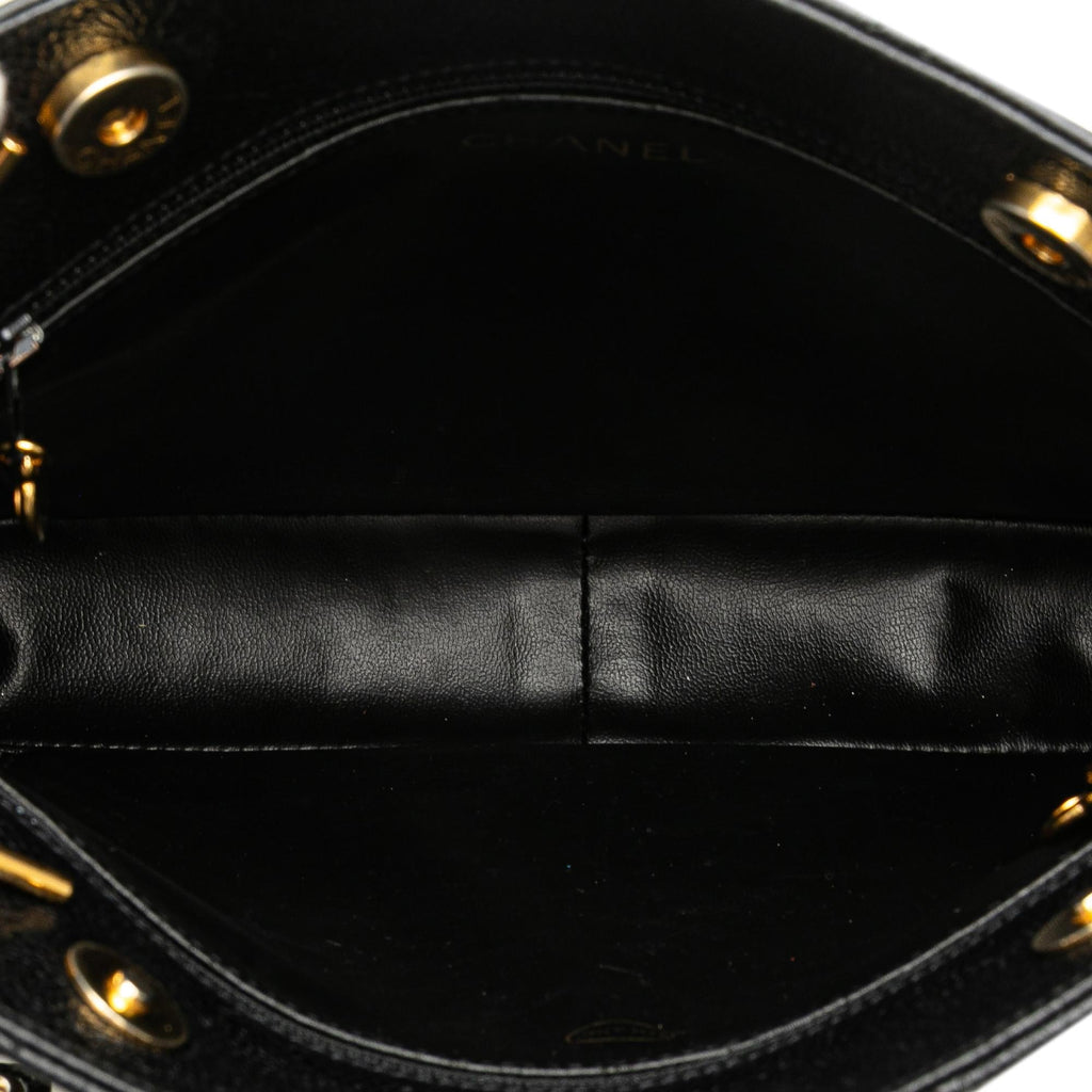 Chanel Quilted Caviar Chain Tote