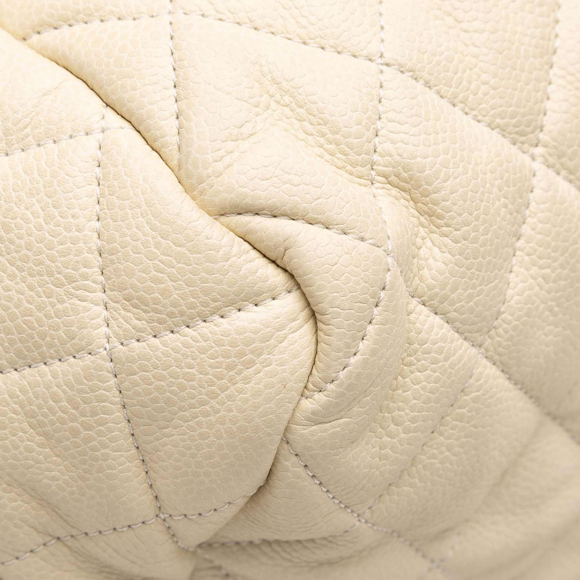 Chanel Quilted Caviar Coco Cocoon Bowler Bag
