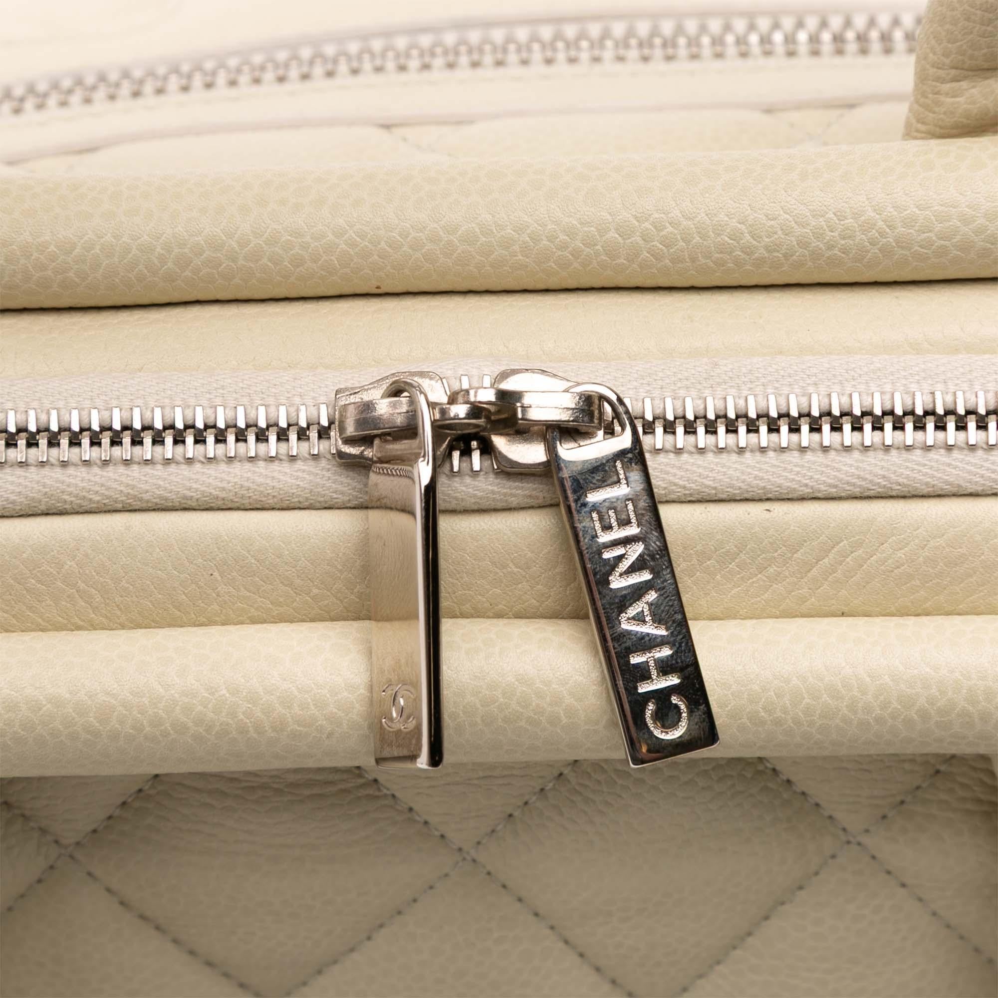 Chanel Quilted Caviar Coco Cocoon Bowler Bag