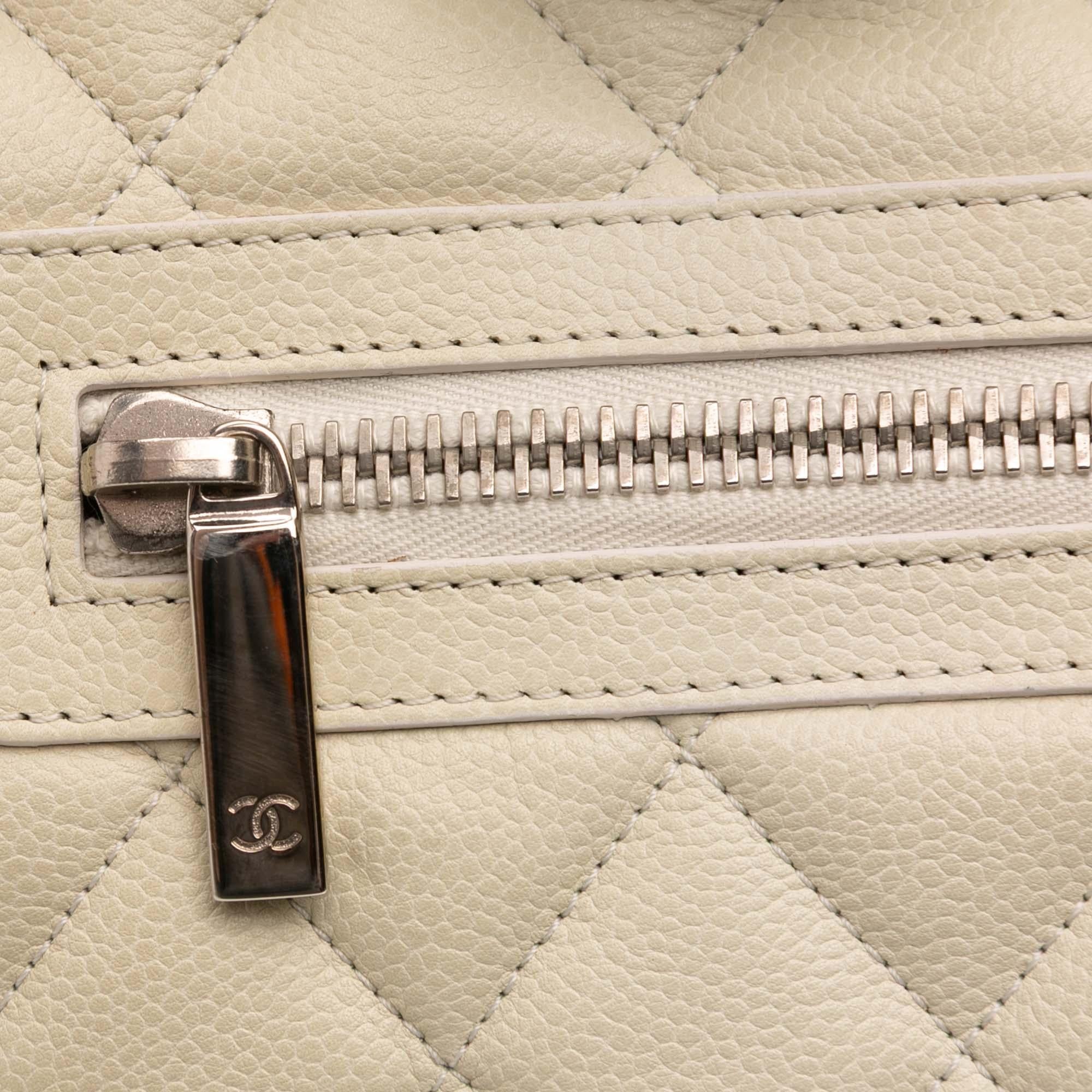 Chanel Quilted Caviar Coco Cocoon Bowler Bag