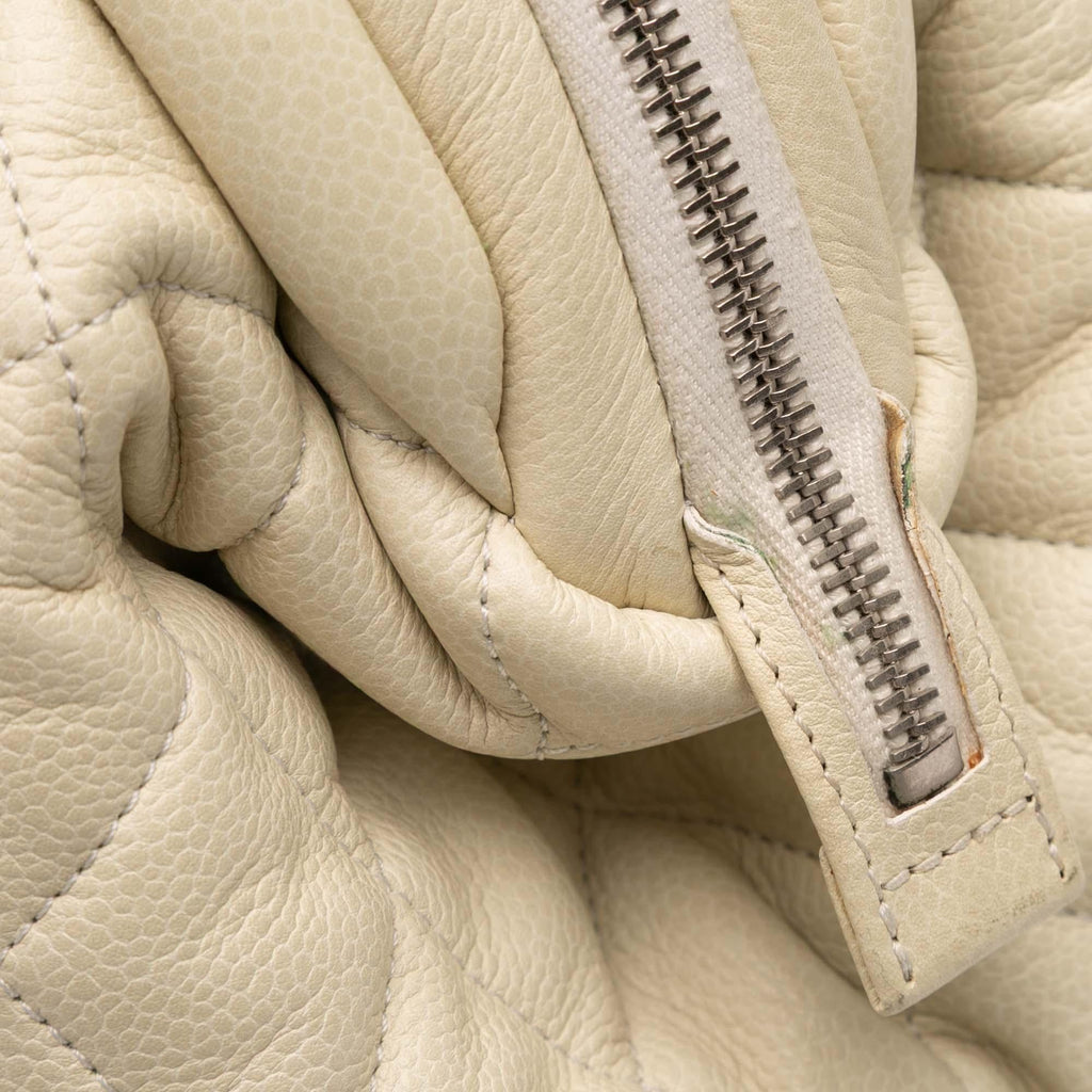Chanel Quilted Caviar Coco Cocoon Bowler Bag