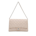 Chanel Quilted Caviar Flap Clutch with Chain (SHG-7v4fjq)