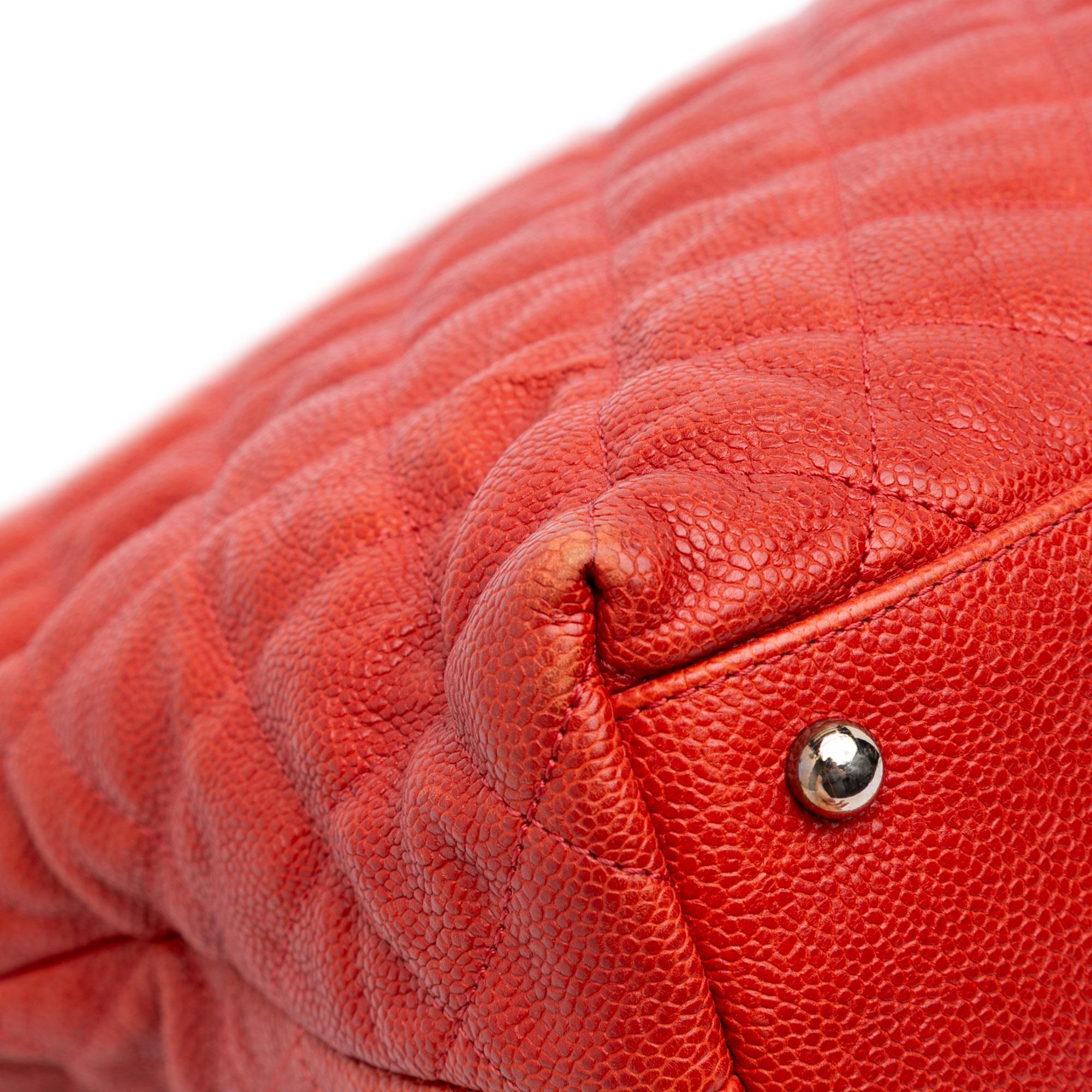 Chanel Quilted Caviar French Riviera Hobo