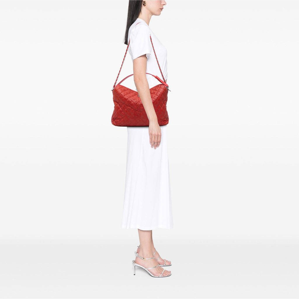 Chanel Quilted Caviar French Riviera Hobo