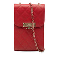 Chanel Quilted Caviar Golden Class Phone Holder