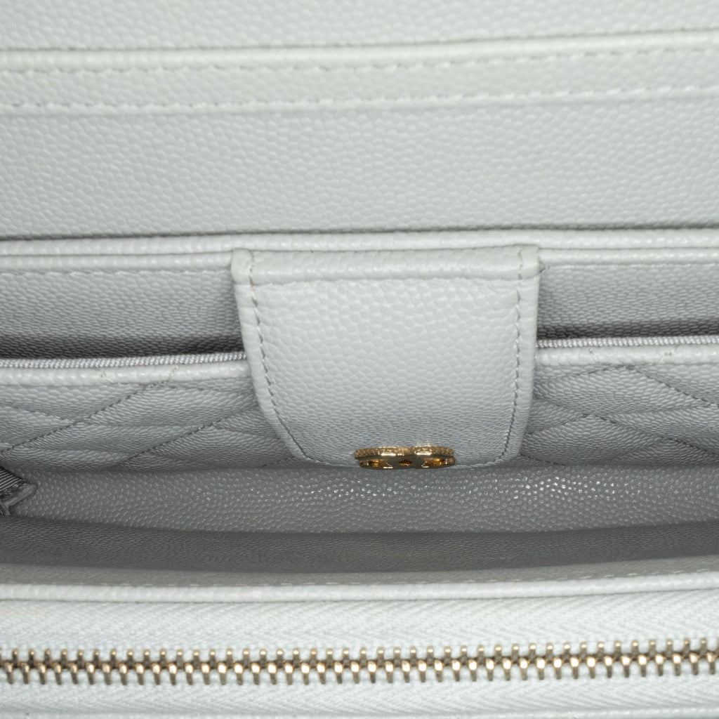 Chanel Quilted Caviar Phone Holder Wallet on Chain (SHG-7EdNxL)