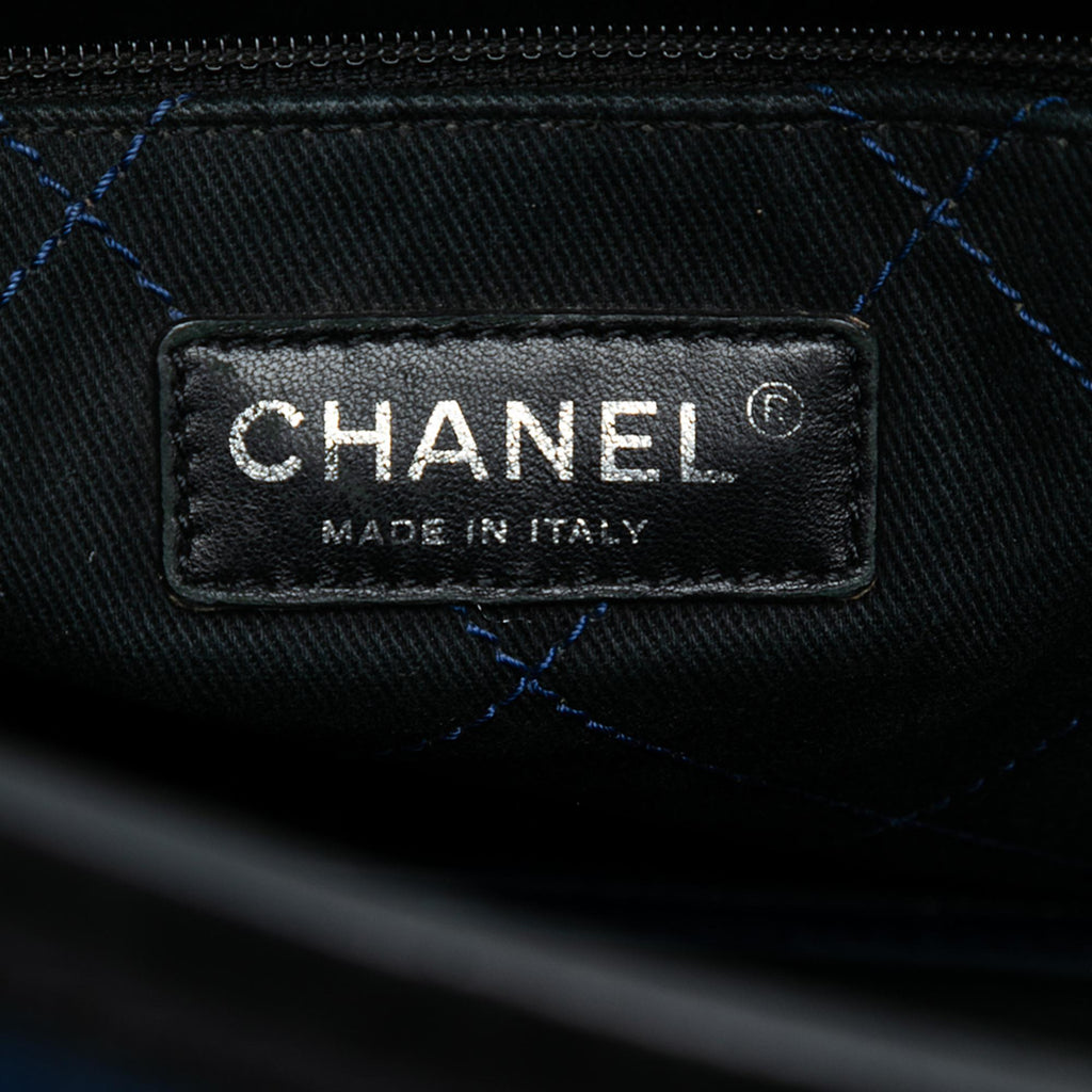 Chanel Quilted Caviar Shopping Fever Tote