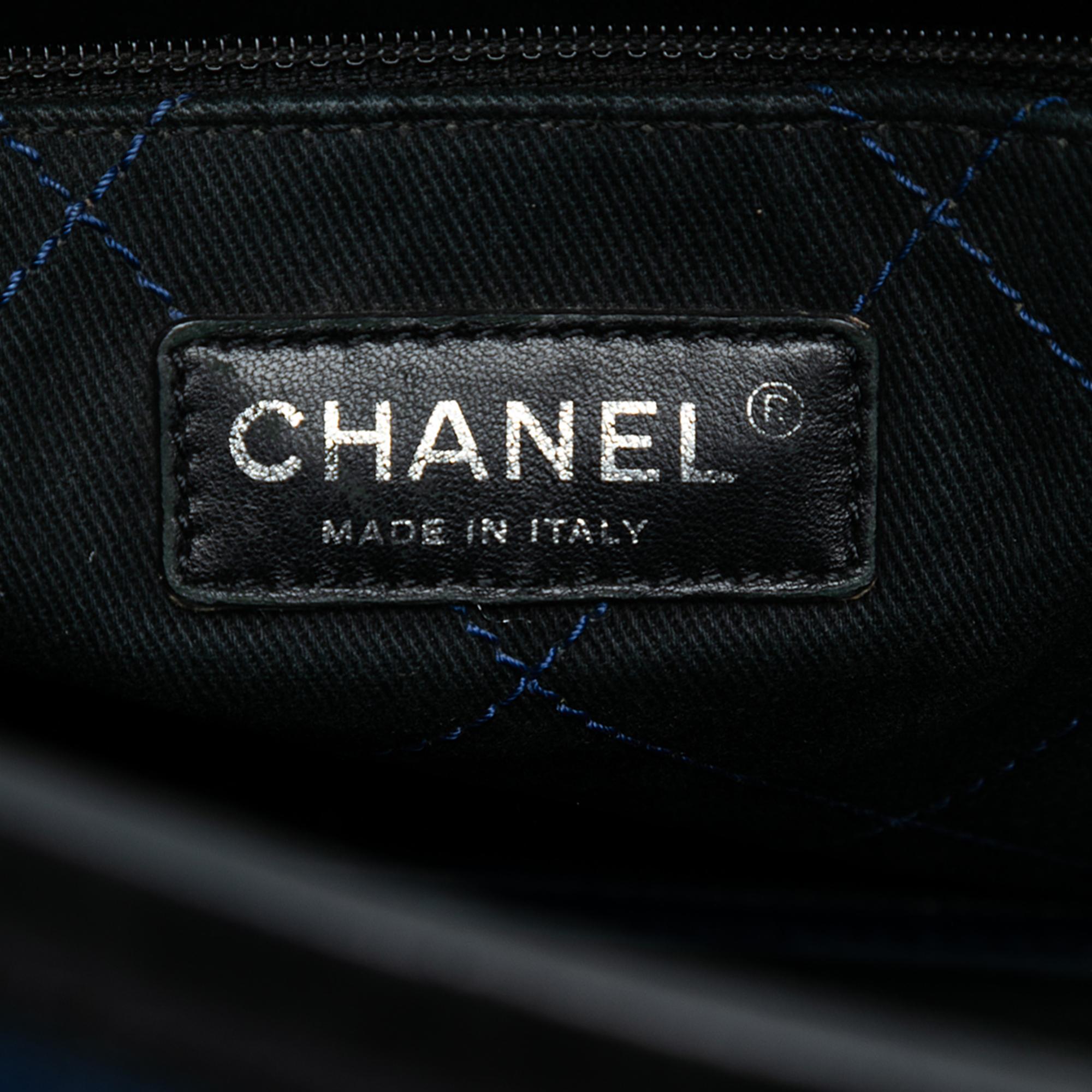 Chanel Quilted Caviar Shopping Fever Tote