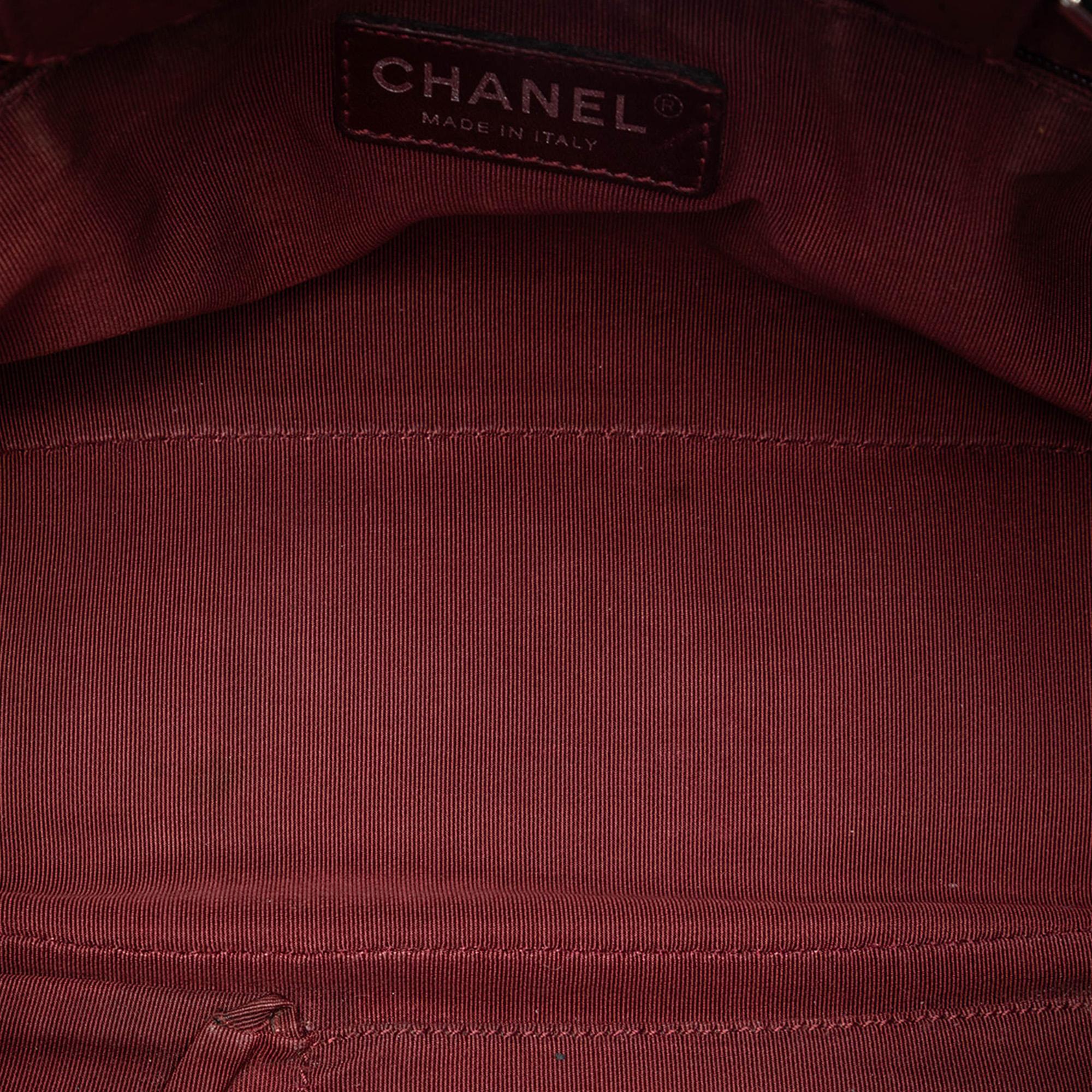 Chanel Quilted Caviar Shopping Tote