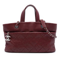 Chanel Quilted Caviar Shopping Tote