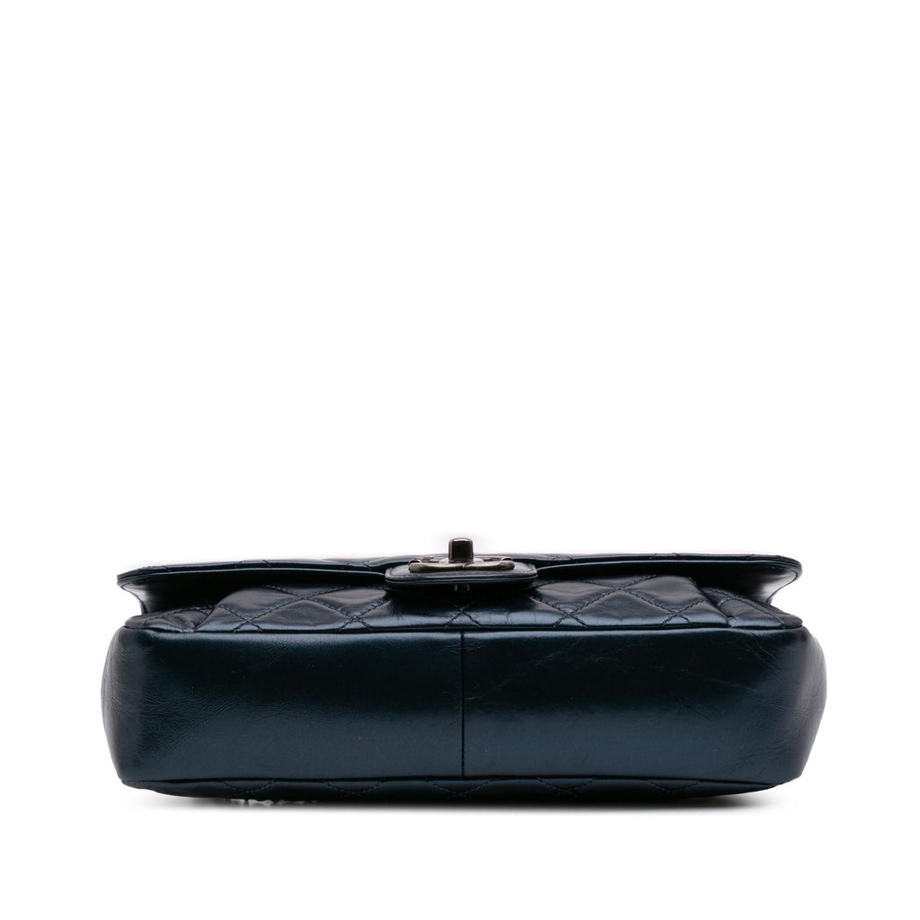 Chanel Quilted Glazed Calfskin Coco Pleats Flap